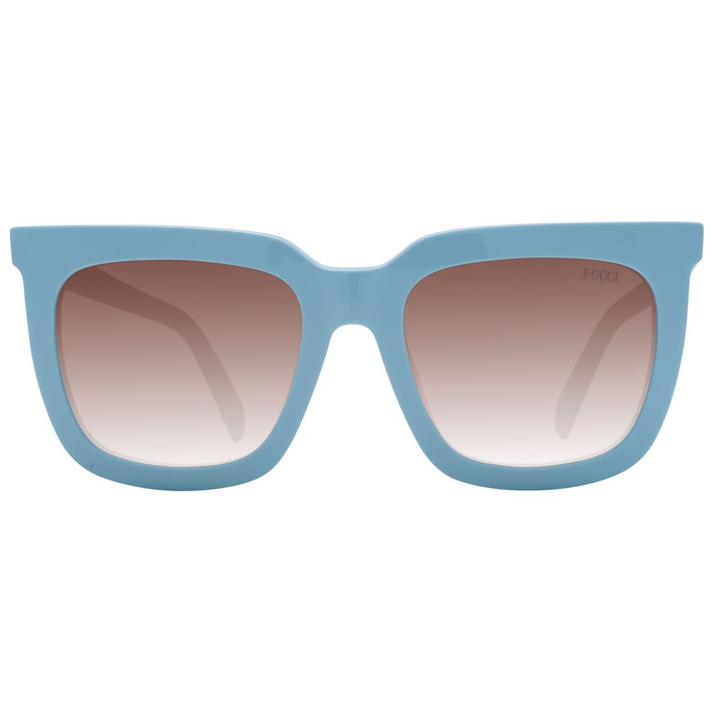 Emilio Pucci Blue Women Sunglasses - Luksusmuotia Emilio Pucci - Tutustu YVES JAVANNI® 