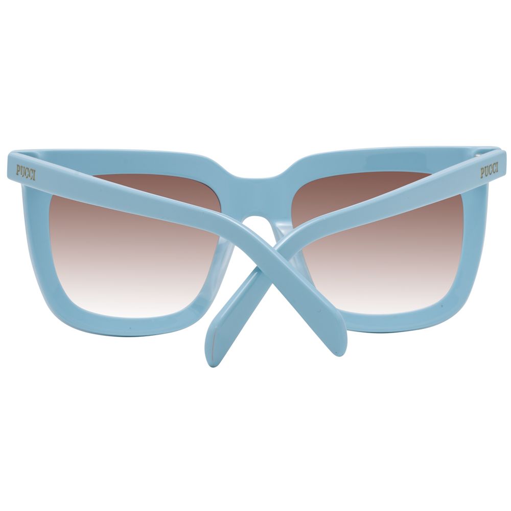 Emilio Pucci Blue Women Sunglasses - Luksusmuotia Emilio Pucci - Tutustu YVES JAVANNI® 