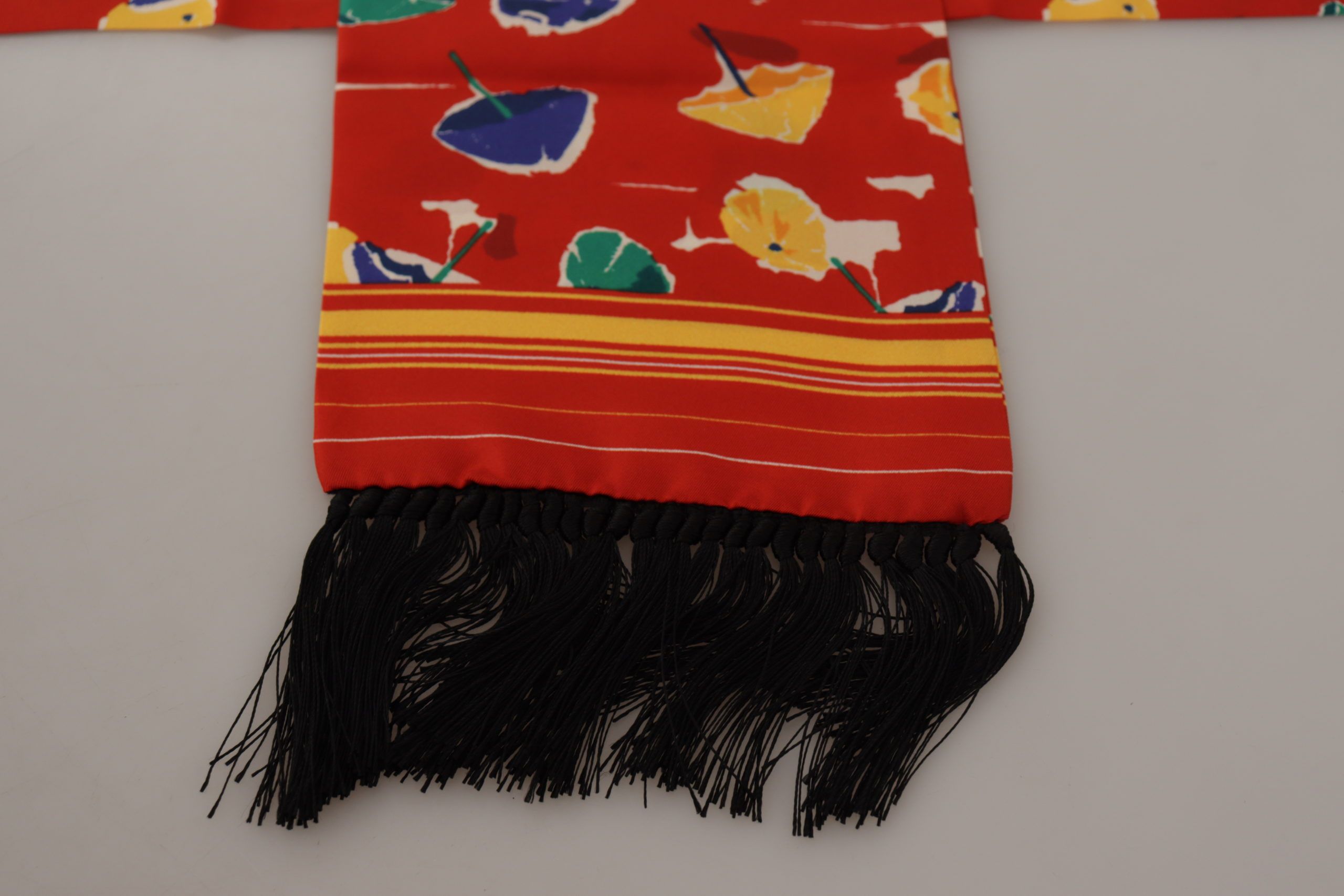 Dolce & Gabbana Elegant Multicolor Silk Men's Scarf - Luksusmuotia Dolce & Gabbana - Tutustu YVES JAVANNI® 