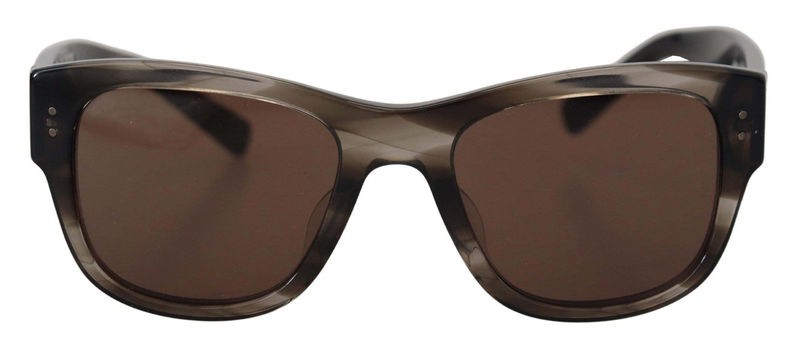 Dolce & Gabbana Chic Brown Gradient Women's Sunglasses - Luksusmuotia Dolce & Gabbana - Tutustu YVES JAVANNI® 