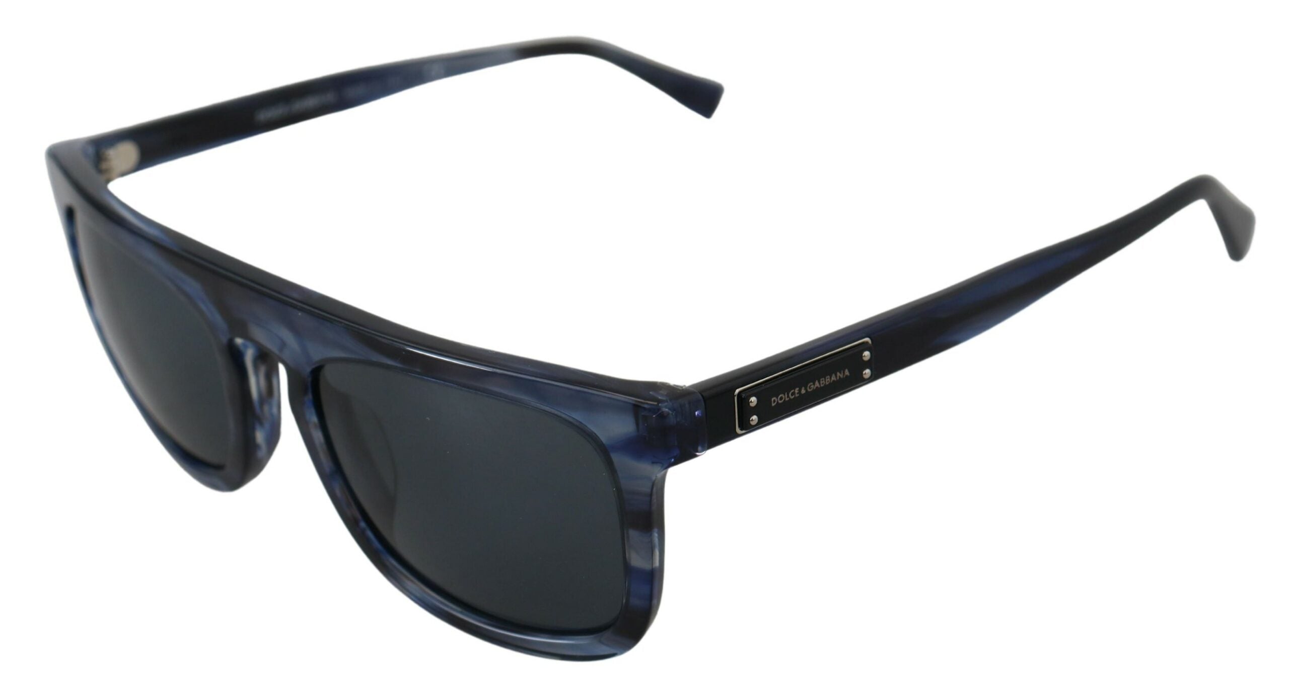 Dolce & Gabbana Elegant Blue Acetate Sunglasses - Luksusmuotia Dolce & Gabbana - Tutustu YVES JAVANNI® 