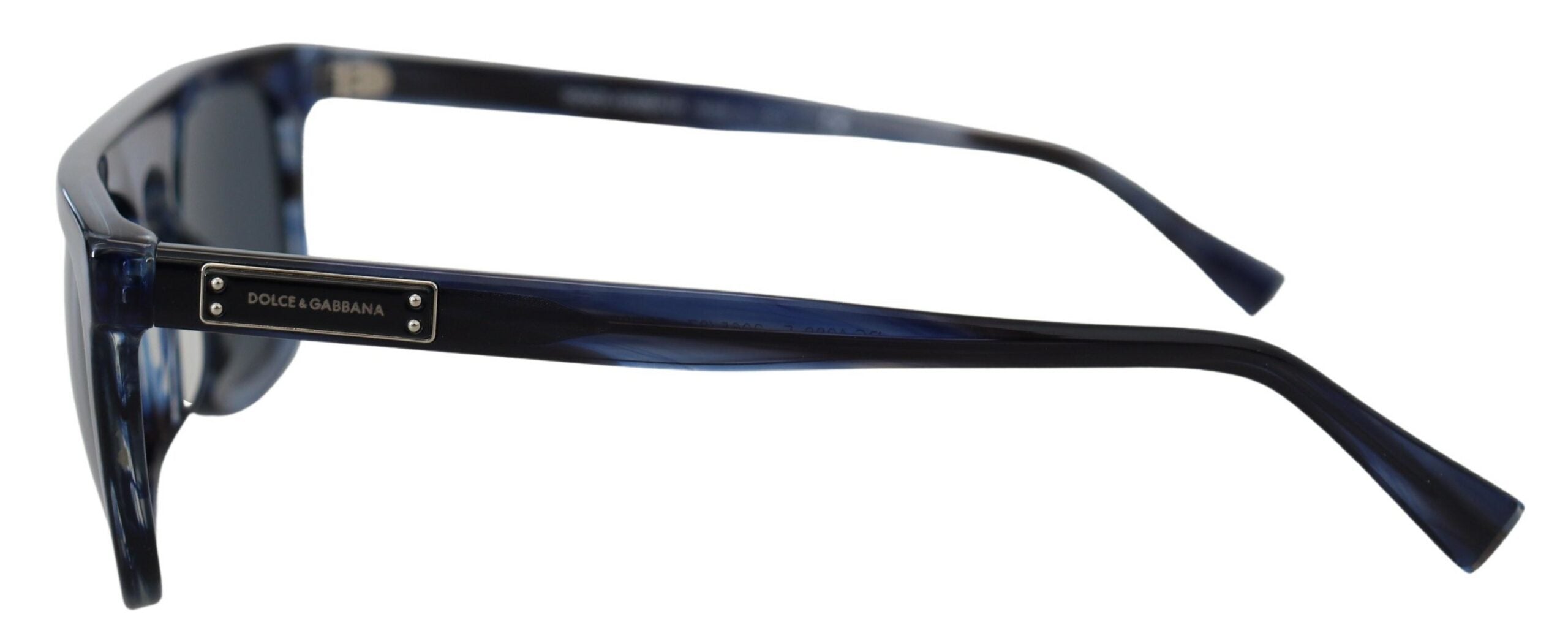 Dolce & Gabbana Elegant Blue Acetate Sunglasses - Luksusmuotia Dolce & Gabbana - Tutustu YVES JAVANNI® 