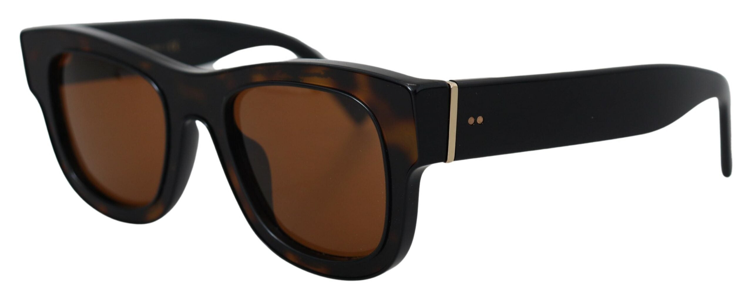 Dolce & Gabbana Chic Brown Acetate Sunglasses - Luksusmuotia Dolce & Gabbana - Tutustu YVES JAVANNI® 