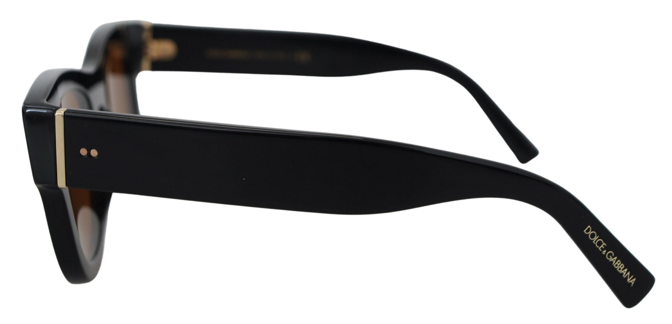 Dolce & Gabbana Chic Brown Acetate Sunglasses - Luksusmuotia Dolce & Gabbana - Tutustu YVES JAVANNI® 