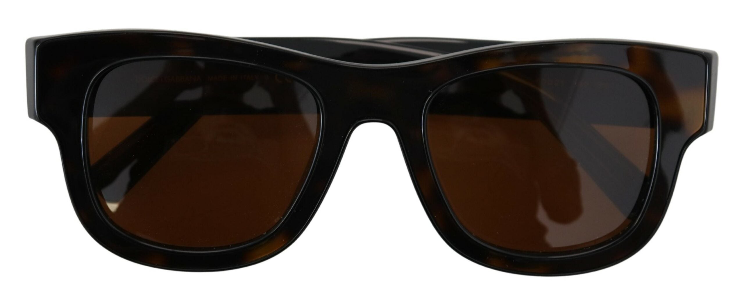 Dolce & Gabbana Chic Brown Acetate Sunglasses - Luksusmuotia Dolce & Gabbana - Tutustu YVES JAVANNI® 