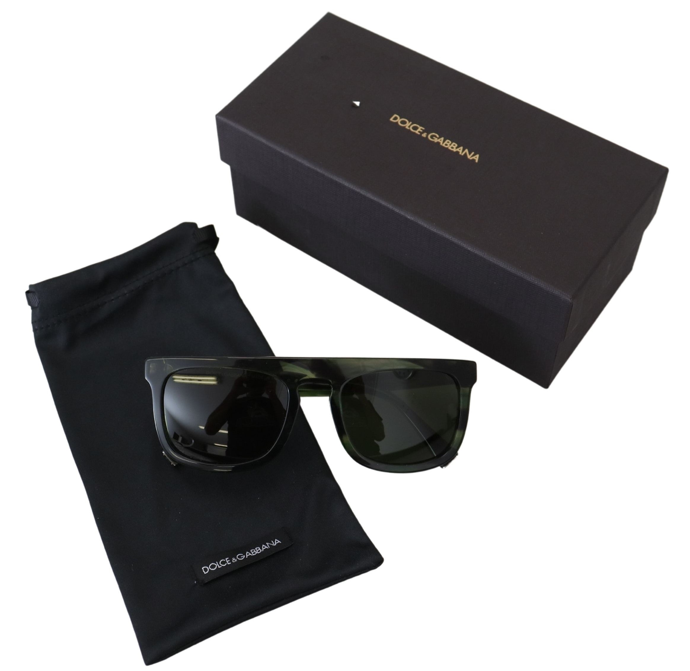 Dolce & Gabbana Chic Green UV Protection Sunglasses - Luksusmuotia Dolce & Gabbana - Tutustu YVES JAVANNI® 