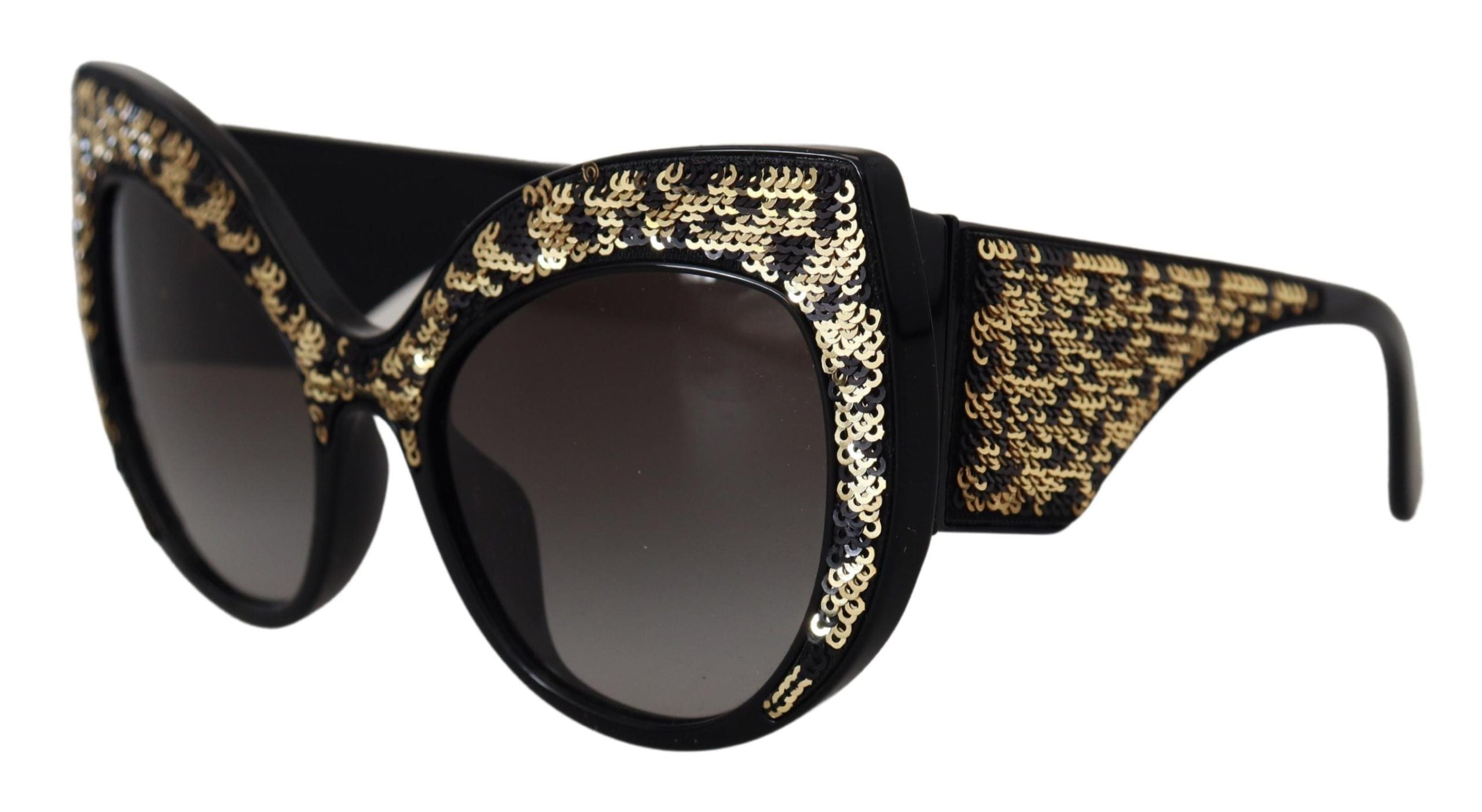 Dolce & Gabbana Butterfly Polarized Sequin Sunglasses - Luksusmuotia Dolce & Gabbana - Tutustu YVES JAVANNI® 