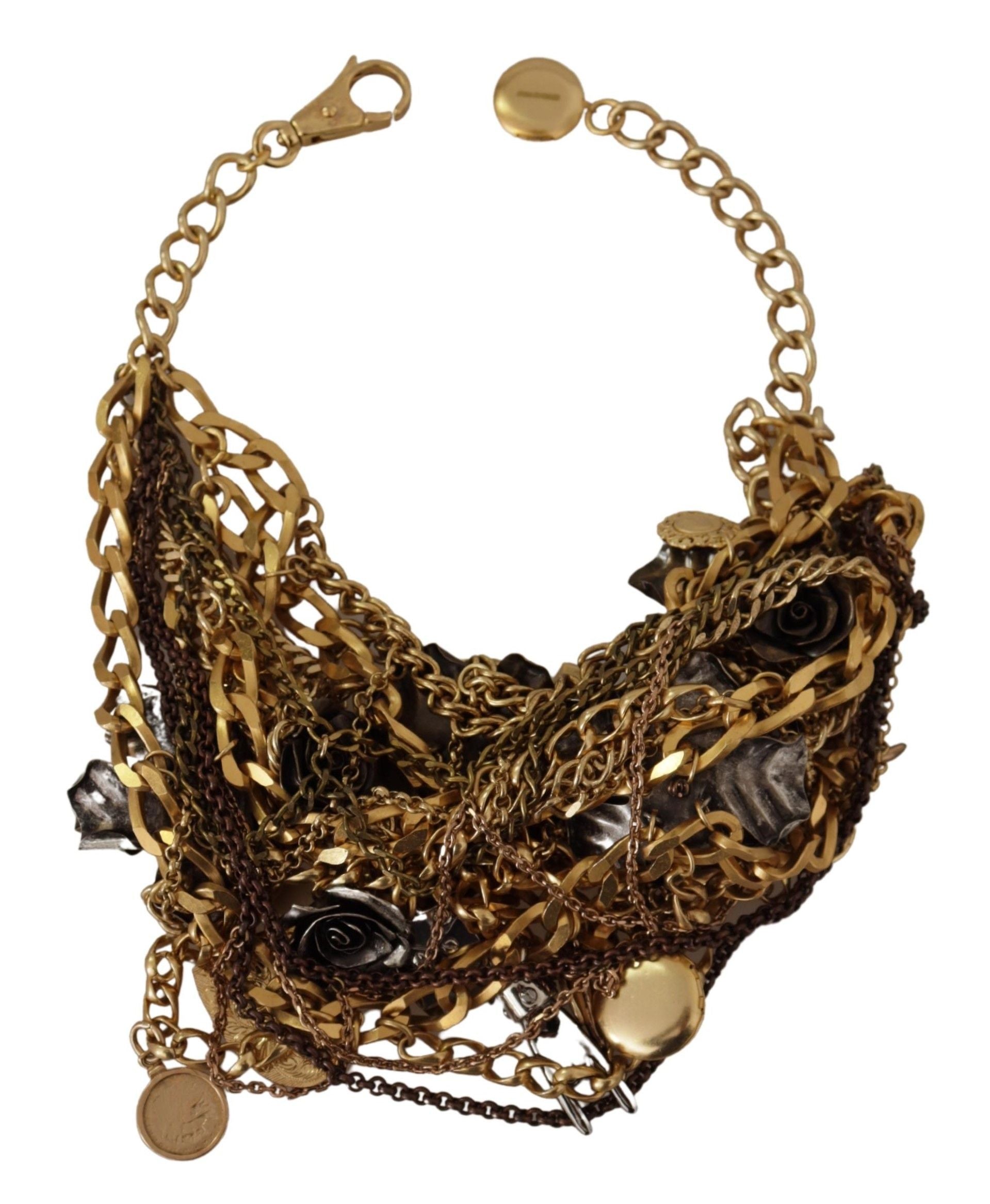 Dolce & Gabbana Sicilian Glamour Gold Statement Necklace - Luksusmuotia Dolce & Gabbana - Tutustu YVES JAVANNI® 