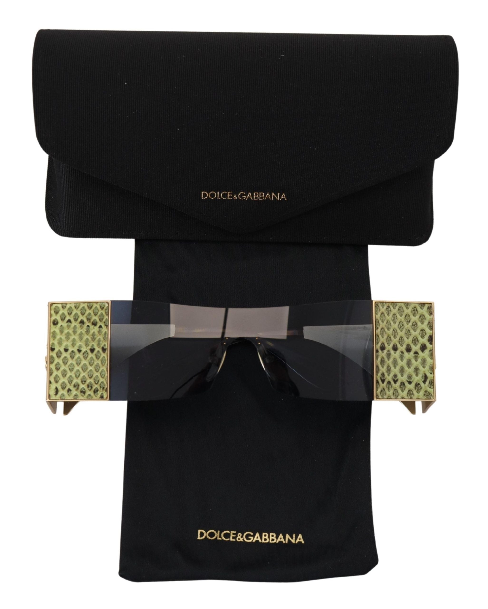 Dolce & Gabbana Elegant Metallic Hue Eyewear - Luksusmuotia Dolce & Gabbana - Tutustu YVES JAVANNI® 