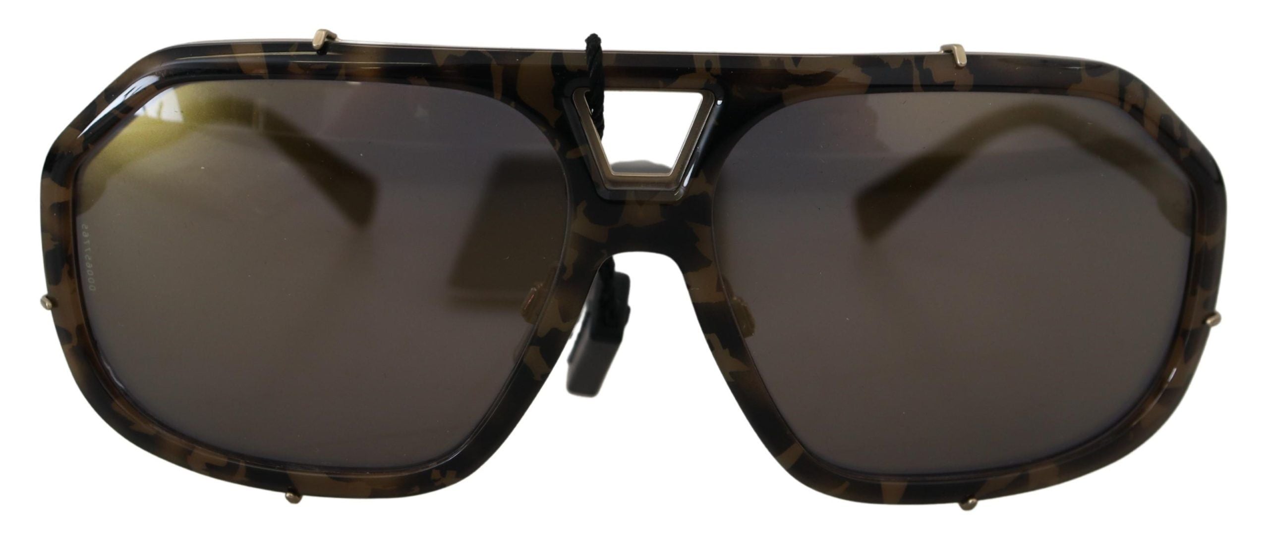 Dolce & Gabbana Chic Aviator Mirrored Brown Sunglasses - Luksusmuotia Dolce & Gabbana - Tutustu YVES JAVANNI® 