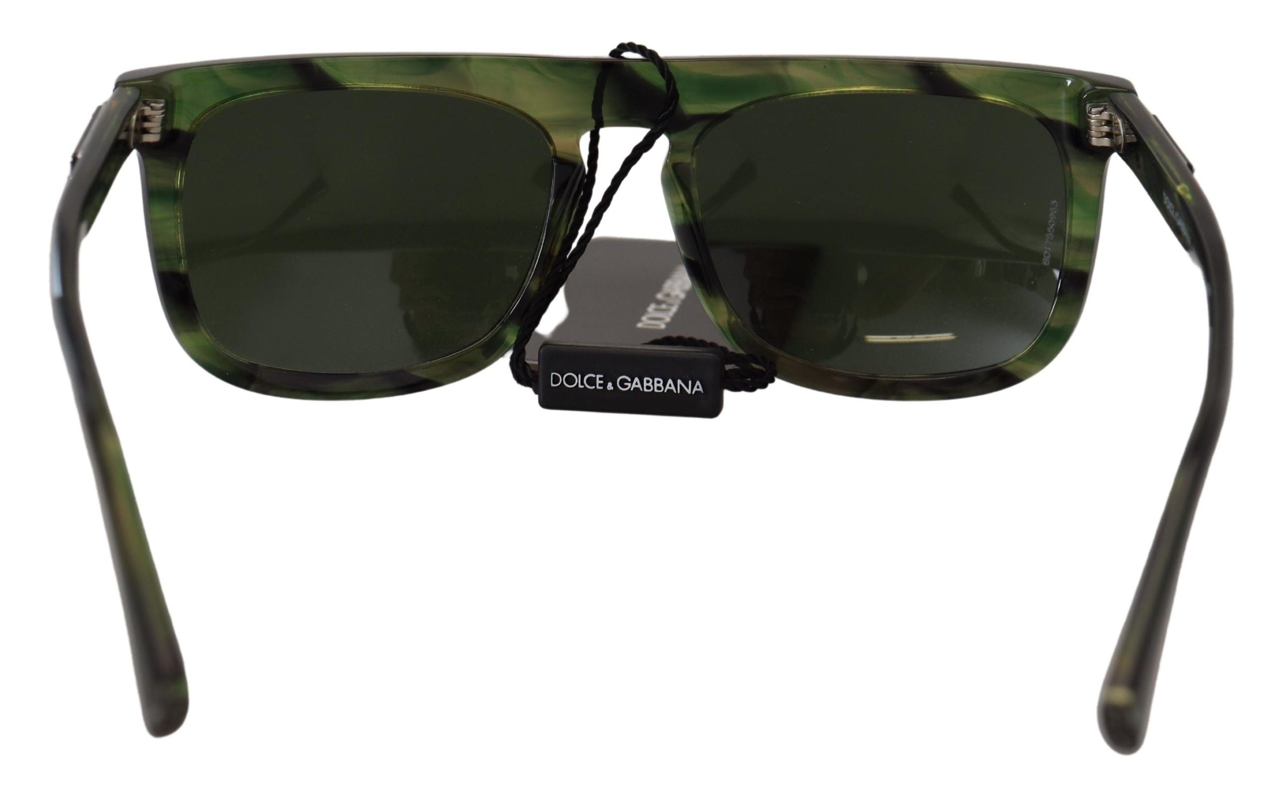 Dolce & Gabbana Chic Green Acetate Women's Sunglasses - Luksusmuotia Dolce & Gabbana - Tutustu YVES JAVANNI® 