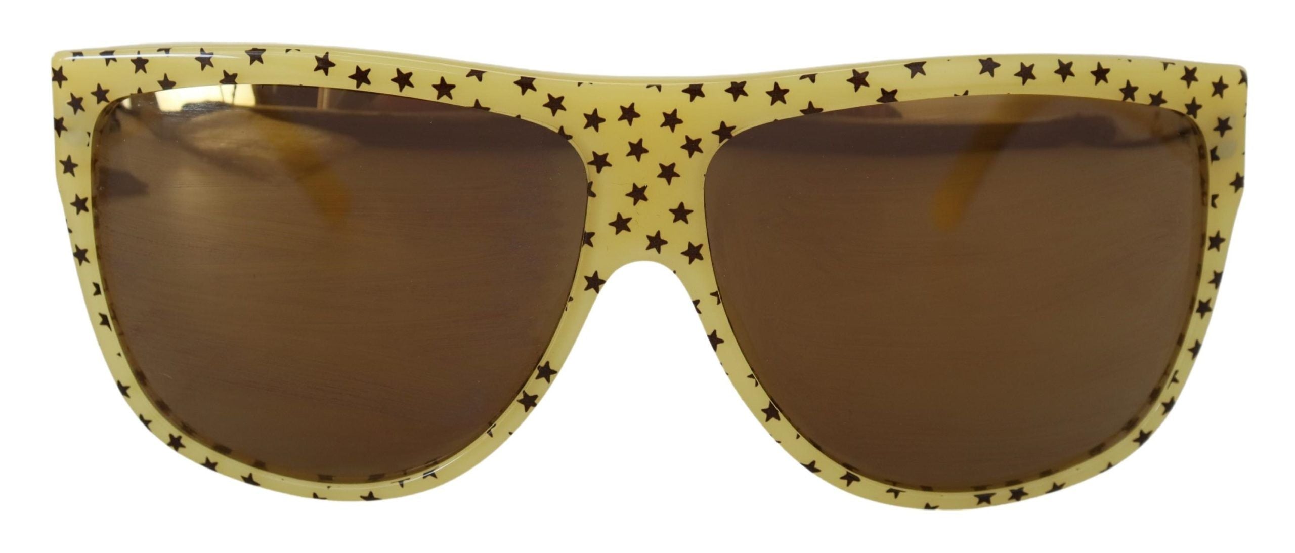 Dolce & Gabbana Stellar Chic Square Sunglasses in Yellow - Luksusmuotia Dolce & Gabbana - Tutustu YVES JAVANNI® 