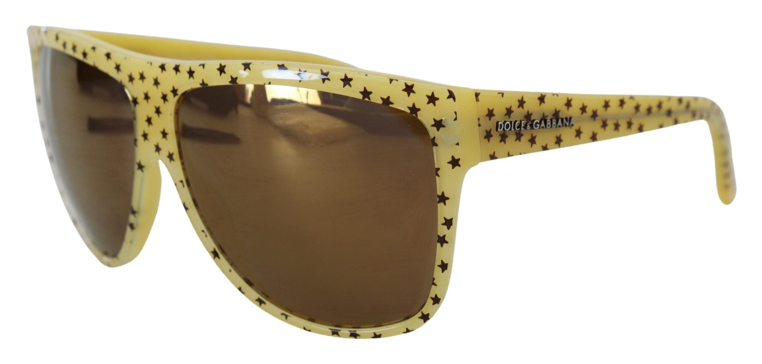 Dolce & Gabbana Stellar Chic Square Sunglasses in Yellow - Luksusmuotia Dolce & Gabbana - Tutustu YVES JAVANNI® 