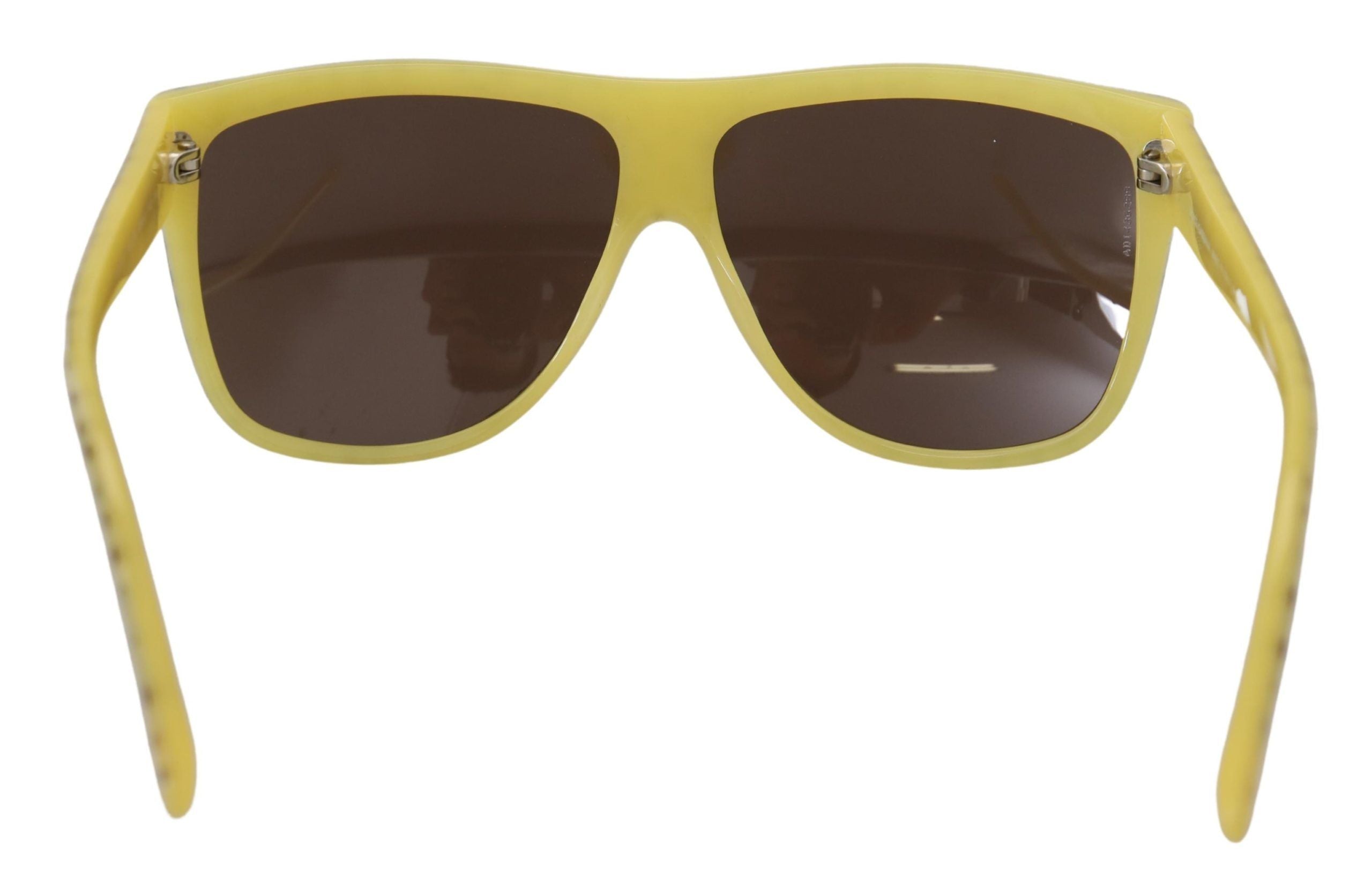 Dolce & Gabbana Stellar Chic Square Sunglasses in Yellow - Luksusmuotia Dolce & Gabbana - Tutustu YVES JAVANNI® 