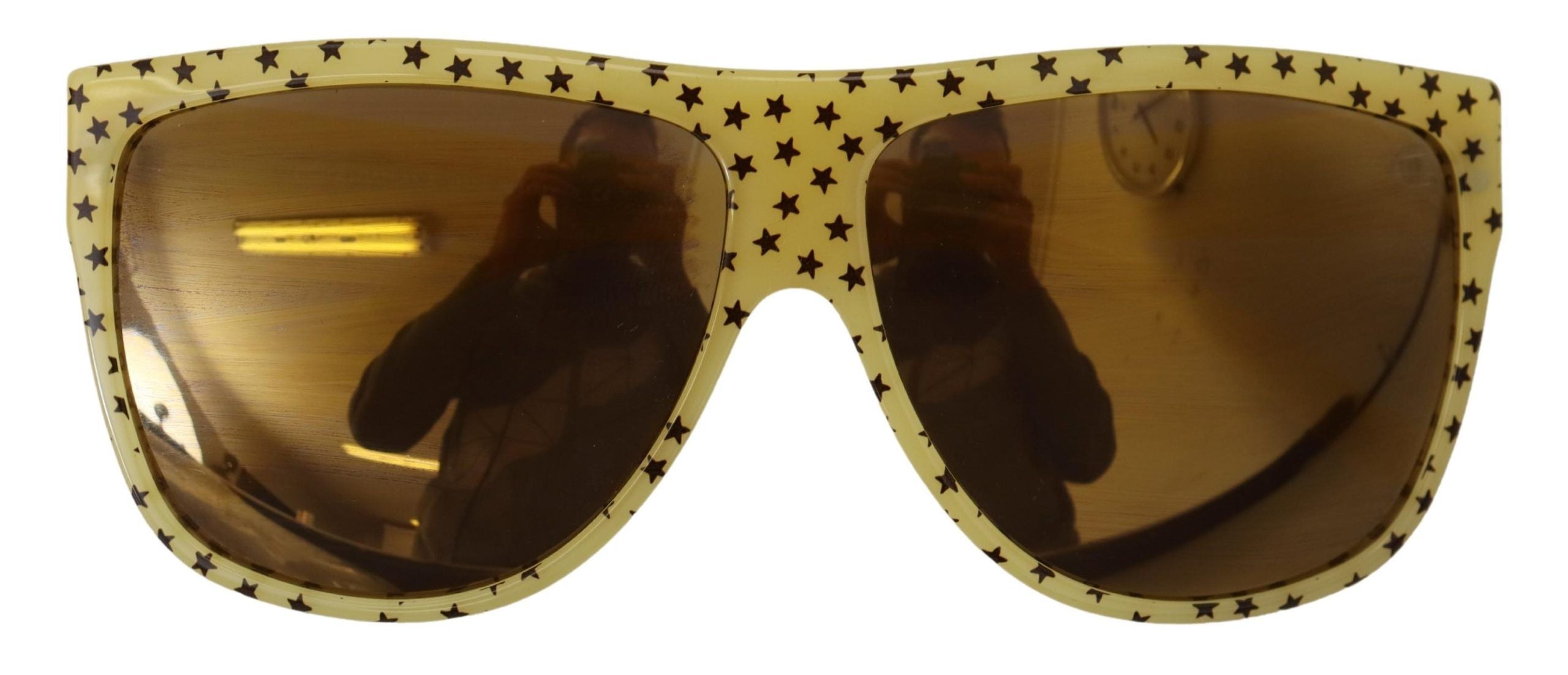 Dolce & Gabbana Stellar Chic Square Sunglasses in Yellow - Luksusmuotia Dolce & Gabbana - Tutustu YVES JAVANNI® 