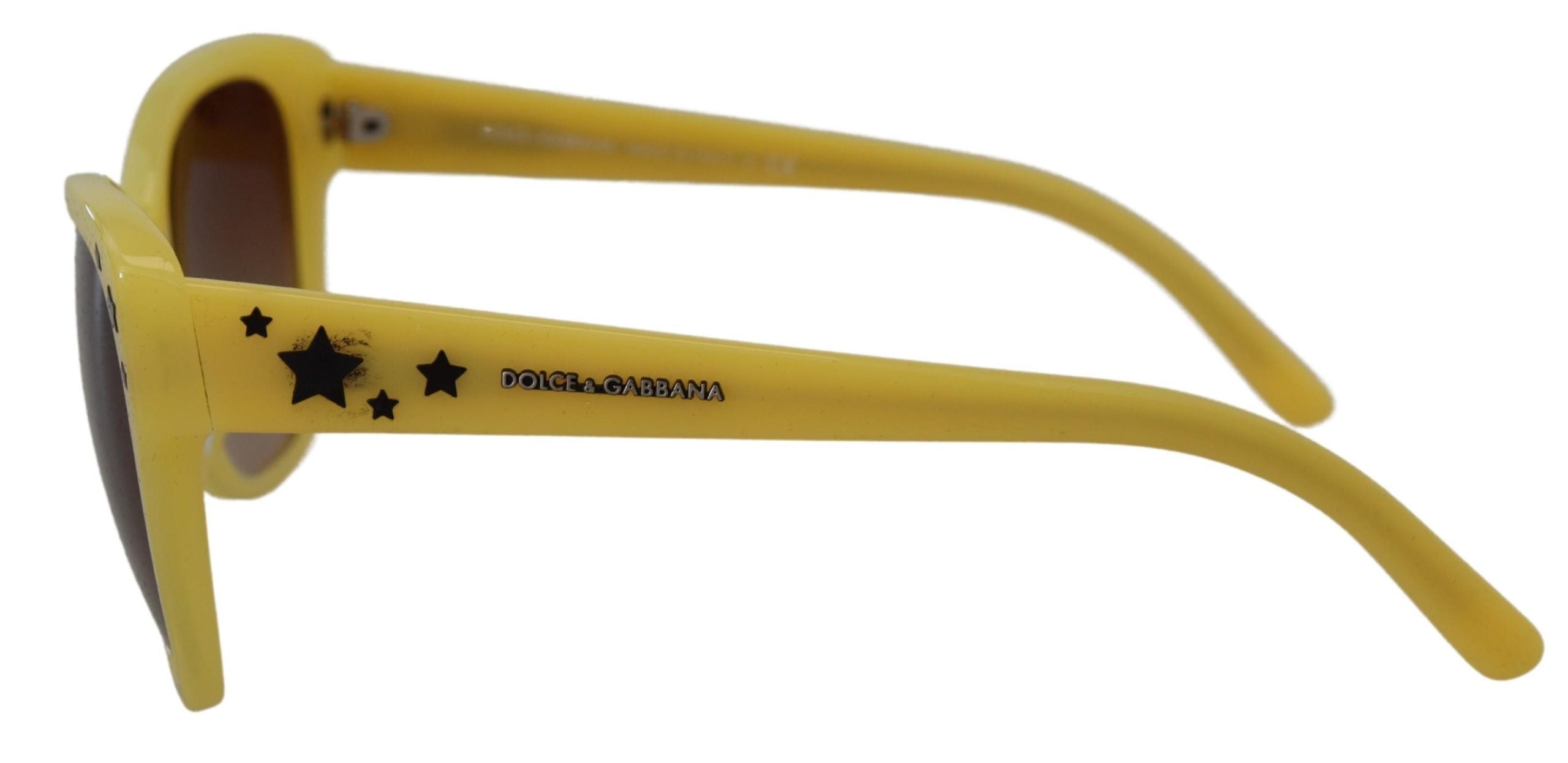 Dolce & Gabbana Chic Yellow Acetate Gradient Sunglasses - Luksusmuotia Dolce & Gabbana - Tutustu YVES JAVANNI® 