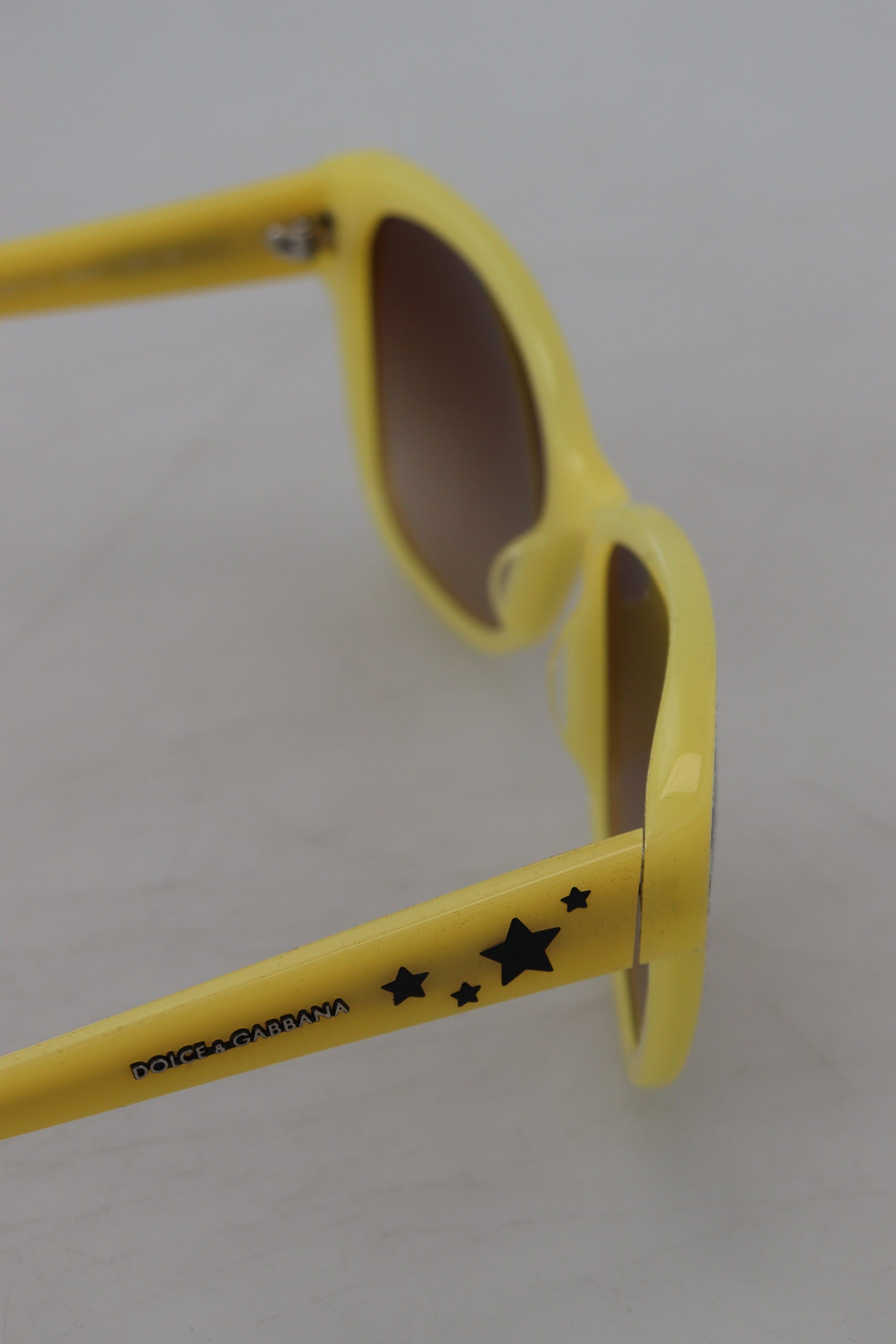 Dolce & Gabbana Chic Yellow Acetate Gradient Sunglasses - Luksusmuotia Dolce & Gabbana - Tutustu YVES JAVANNI® 