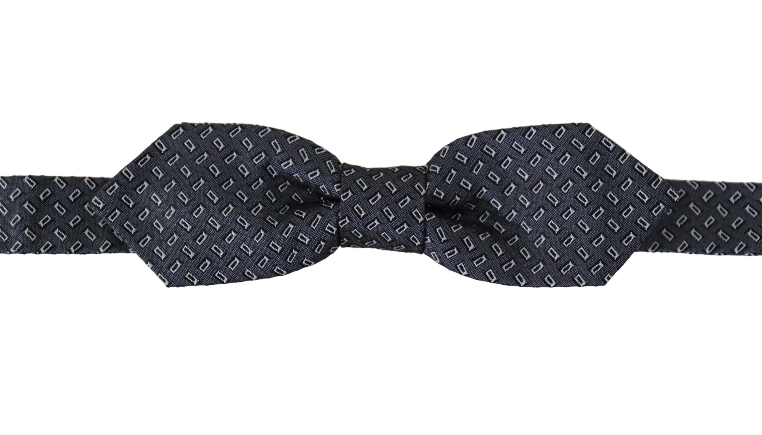 Dolce & Gabbana Elegant Polka Dot Silk Bow Tie - Luksusmuotia Dolce & Gabbana - Tutustu YVES JAVANNI® 