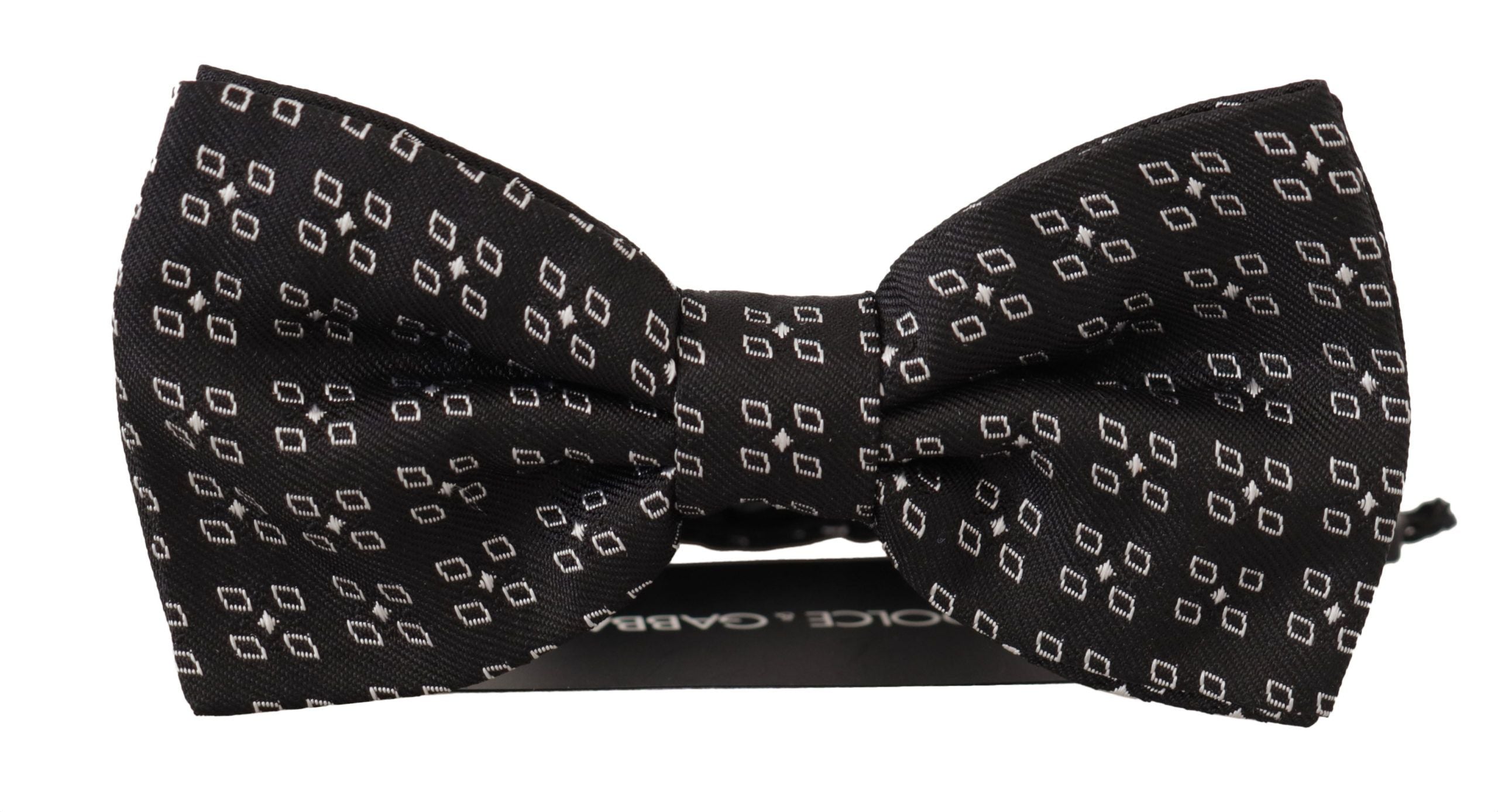 Dolce & Gabbana Elegant Polka Dot Silk Bow Tie - Luksusmuotia Dolce & Gabbana - Tutustu YVES JAVANNI® 