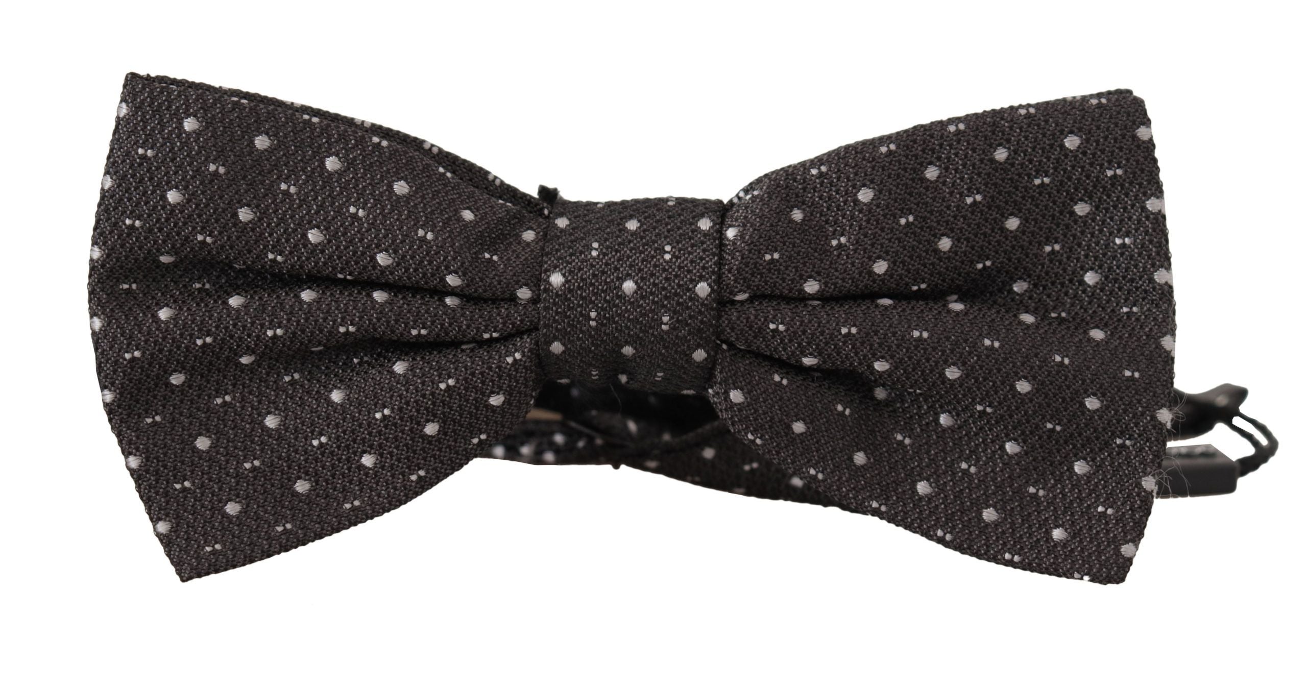 Dolce & Gabbana Elegant Polka Dot Silk Bow Tie - Luksusmuotia Dolce & Gabbana - Tutustu YVES JAVANNI® 