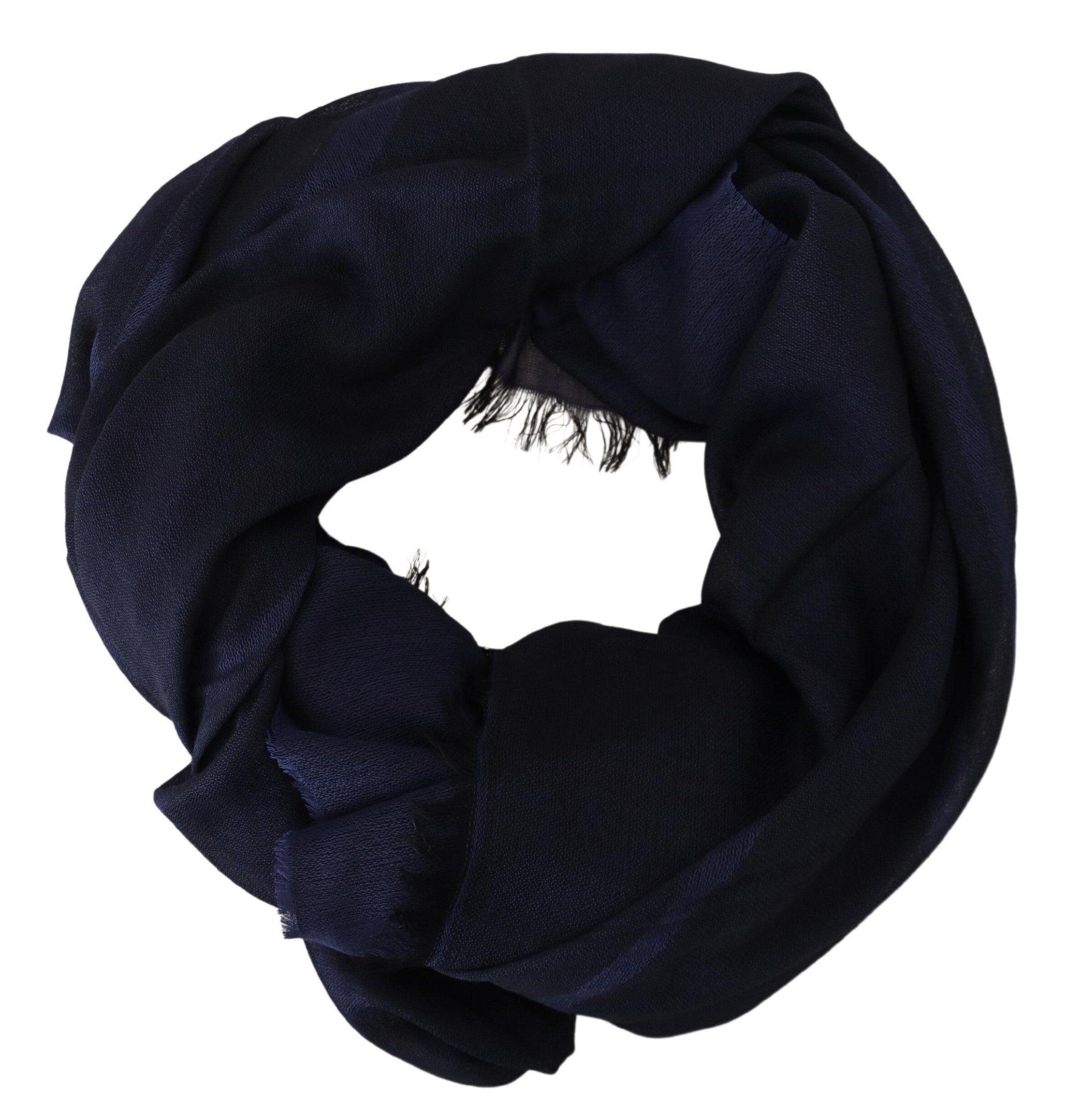 GF Ferre Elegant Fringed Wool Blend Scarf - Luksusmuotia GF Ferre - Tutustu YVES JAVANNI® 