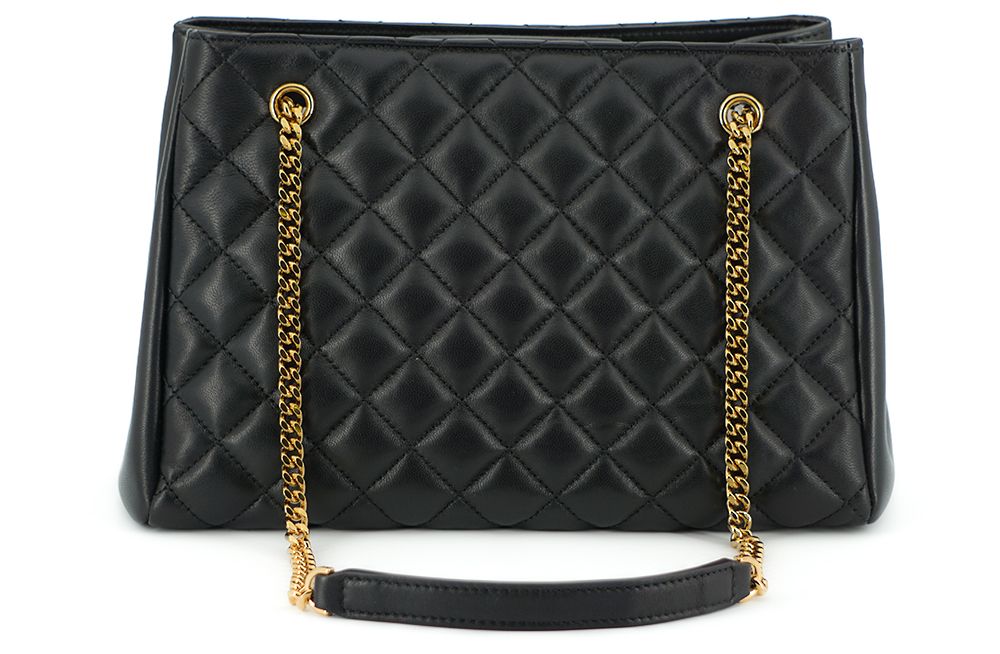 Versace Elegant Quilted Nappa Leather Tote Bag - Luksusmuotia Versace - Tutustu YVES JAVANNI® 