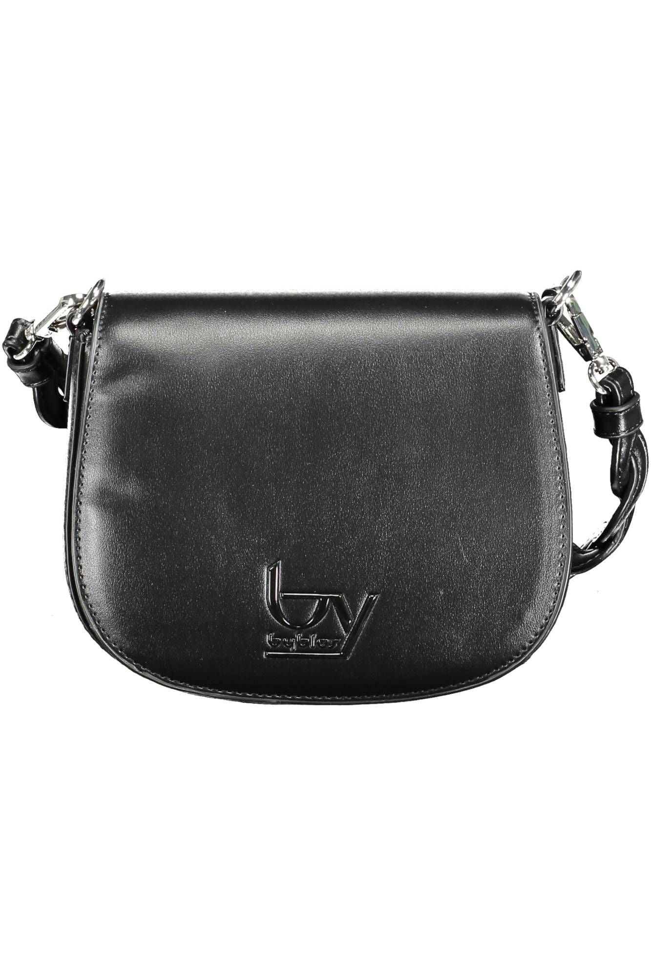 BYBLOS Elegant Contrasting Detail Black Handbag - Luksusmuotia BYBLOS - Tutustu YVES JAVANNI® 