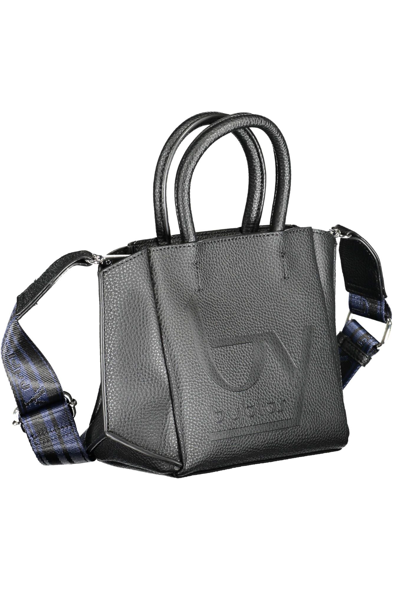 BYBLOS Elegant Black Two-Handle Tote with Shoulder Strap - Luxury from BYBLOS - Shop at YVES JAVANNI