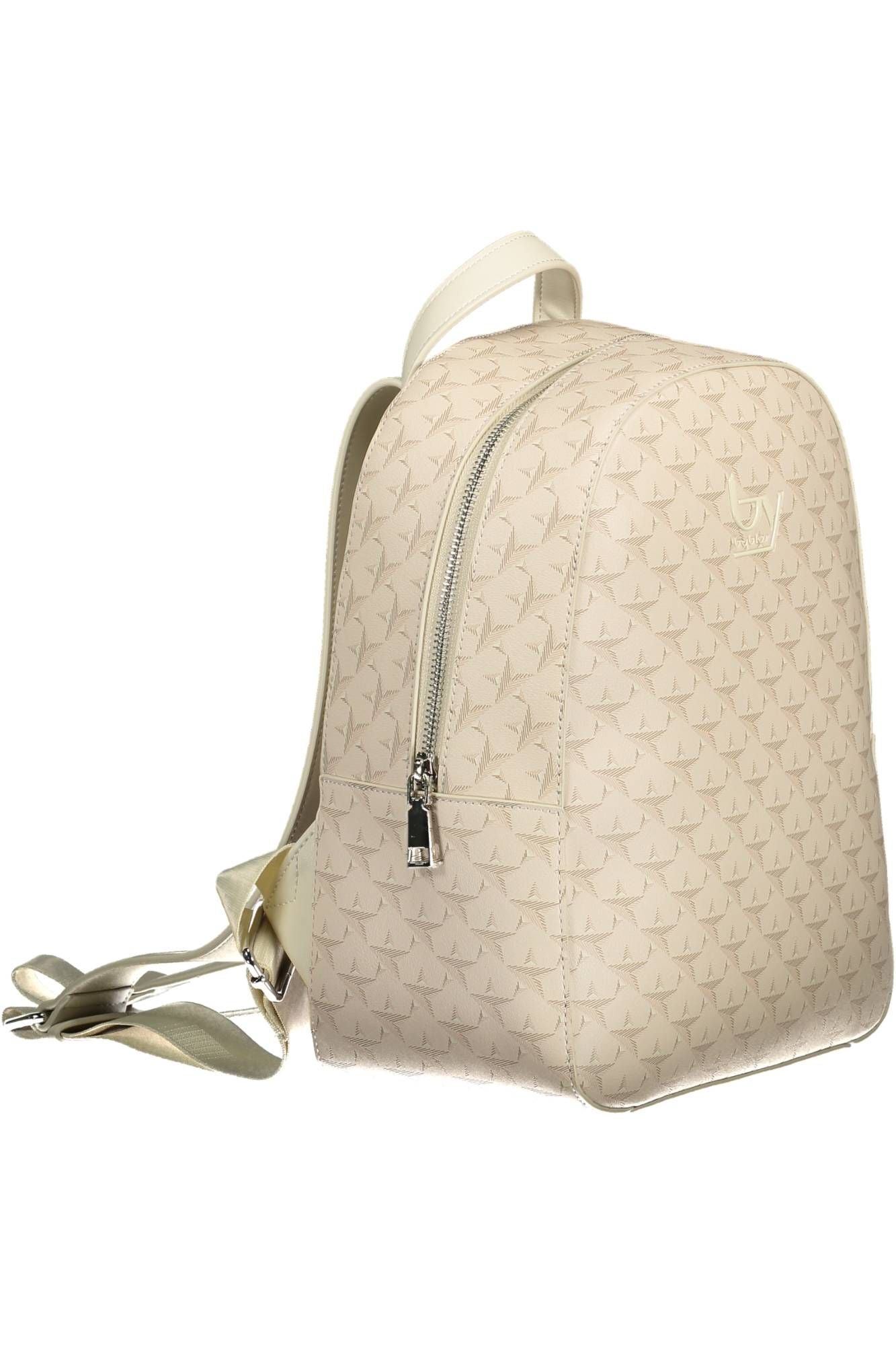 BYBLOS Elegant Beige Backpack with Contrasting Accents - Luksusmuotia BYBLOS - Tutustu YVES JAVANNI® 