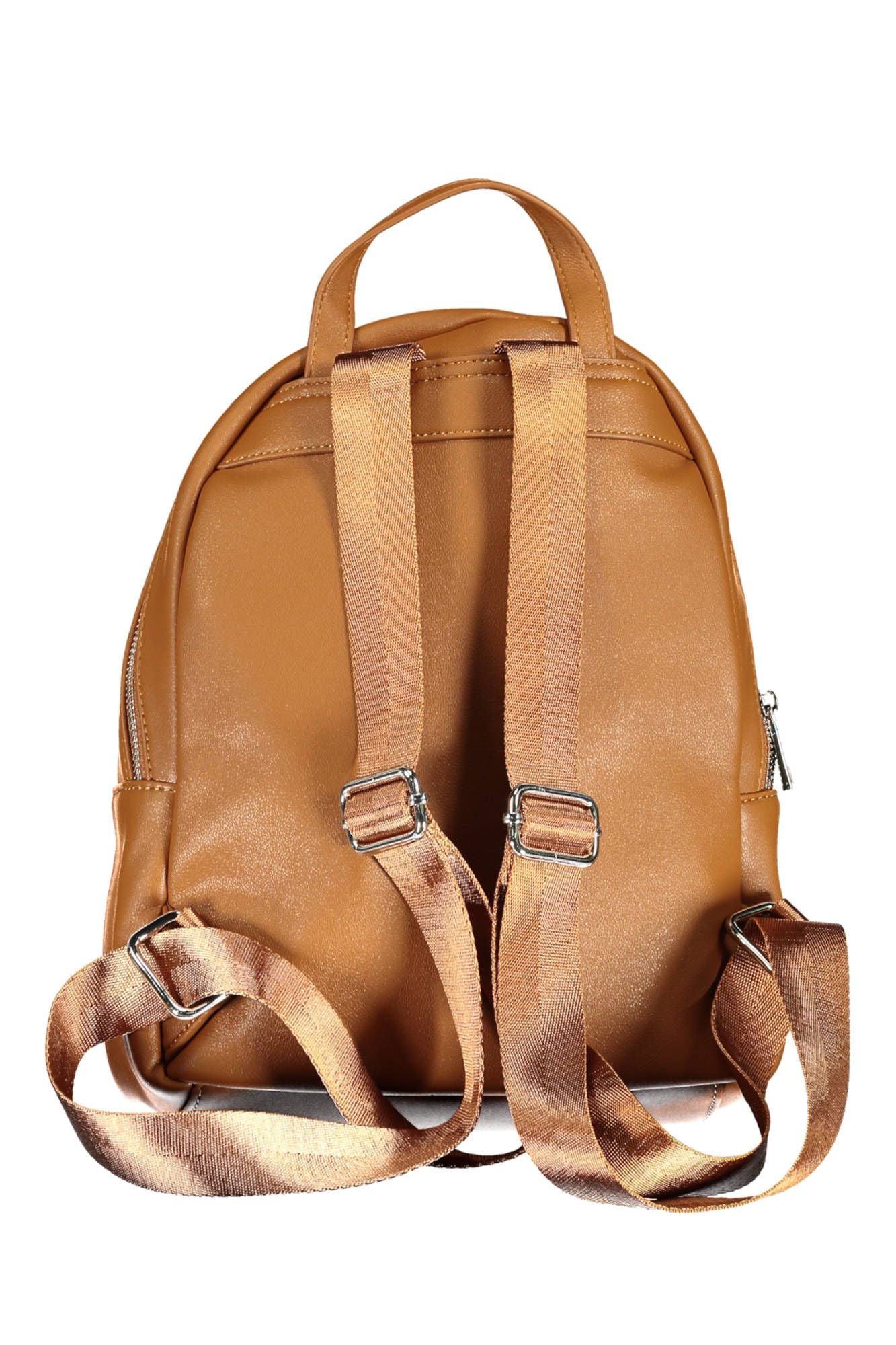 BYBLOS Elegant Brown Backpack with Contrasting Details - Luksusmuotia BYBLOS - Tutustu YVES JAVANNI® 