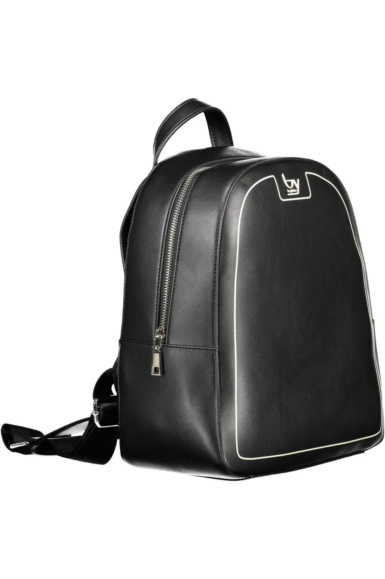 BYBLOS Elegant Black Backpack with Contrasting Details - Luksusmuotia BYBLOS - Tutustu YVES JAVANNI® 