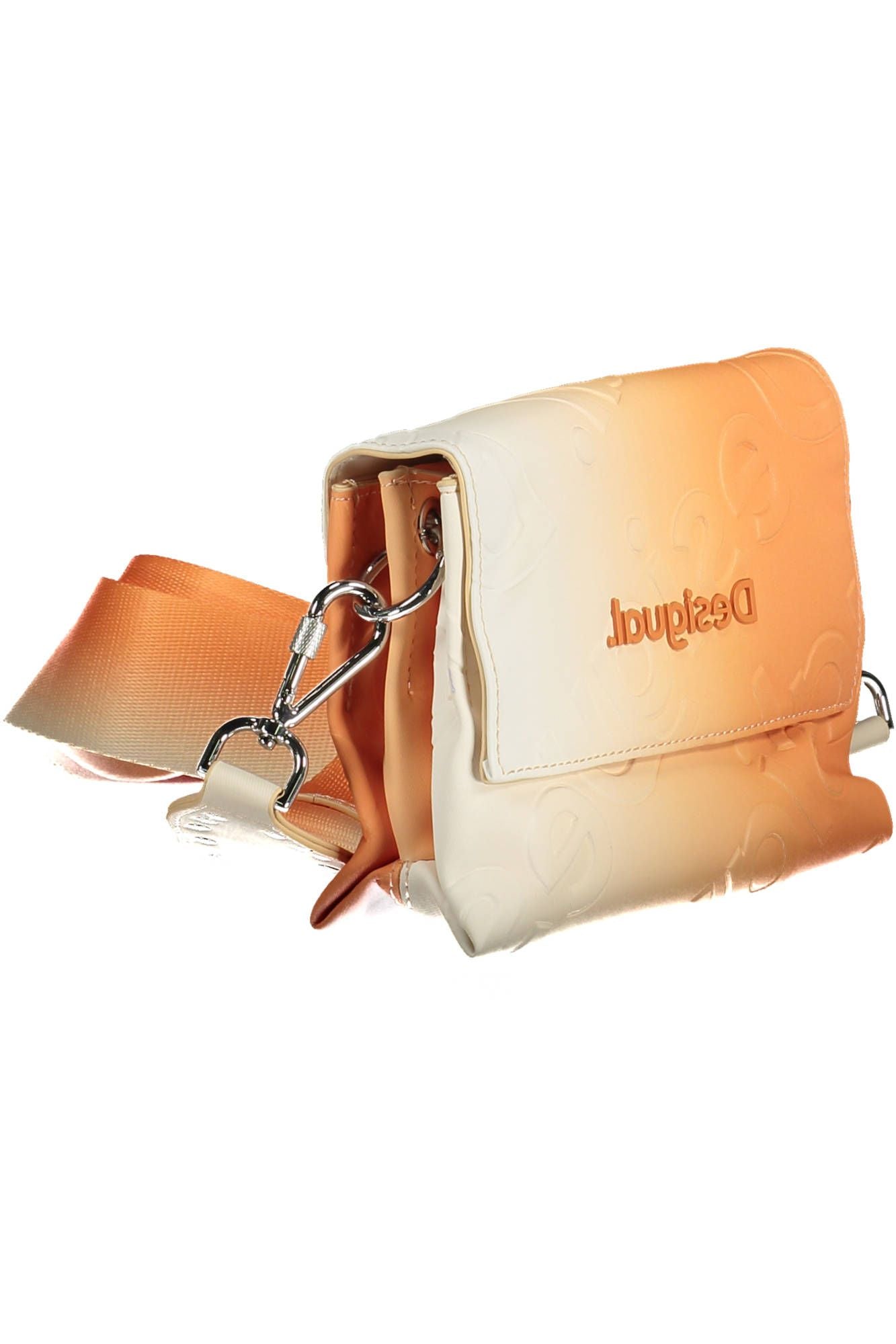 Desigual Chic Orange Contrast Detail Handbag - Luksusmuotia Desigual - Tutustu YVES JAVANNI® 