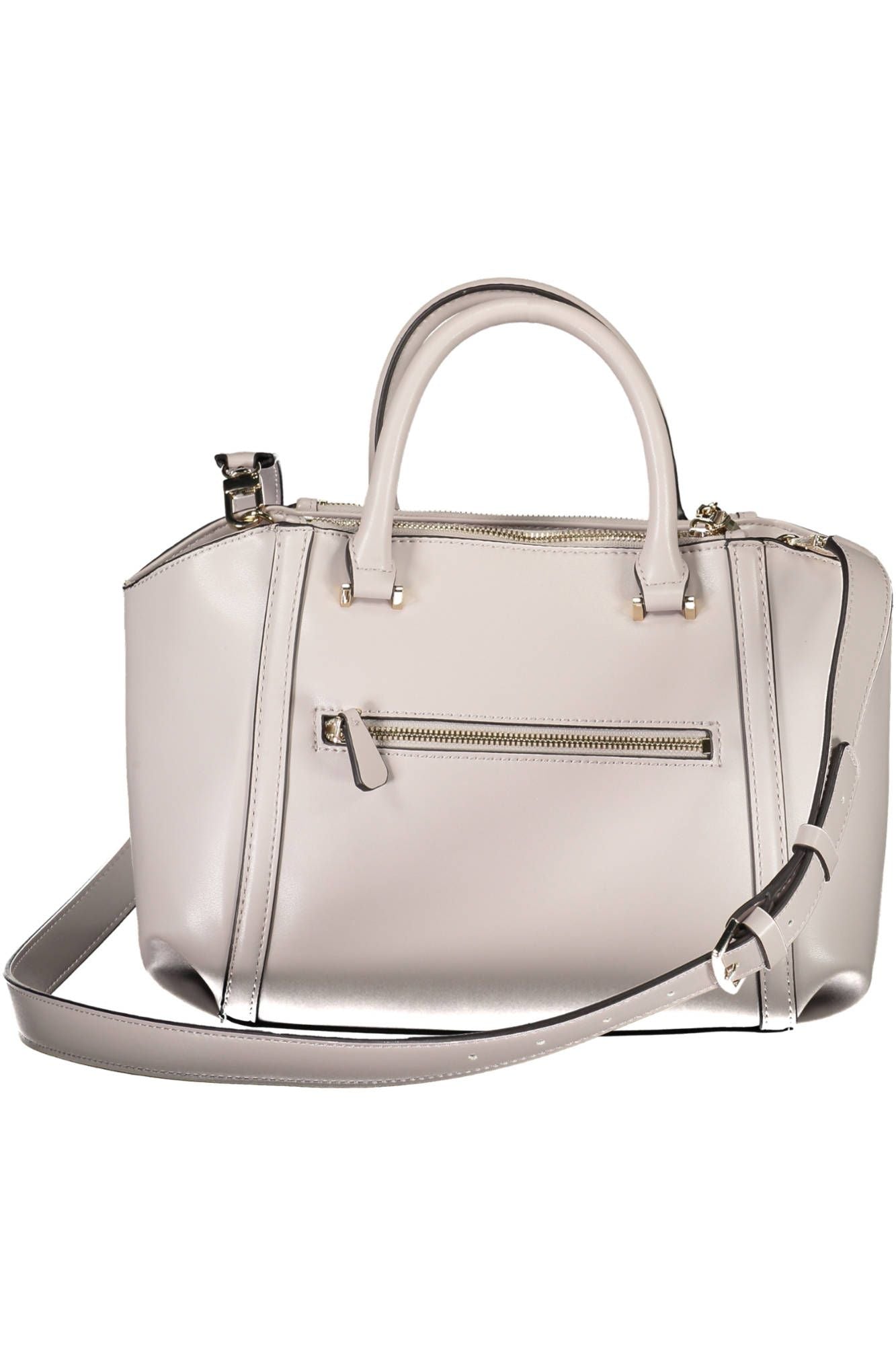 Guess Elegant Gray Handbag with Contrasting Accents - Luksusmuotia Guess Jeans - Tutustu YVES JAVANNI® 