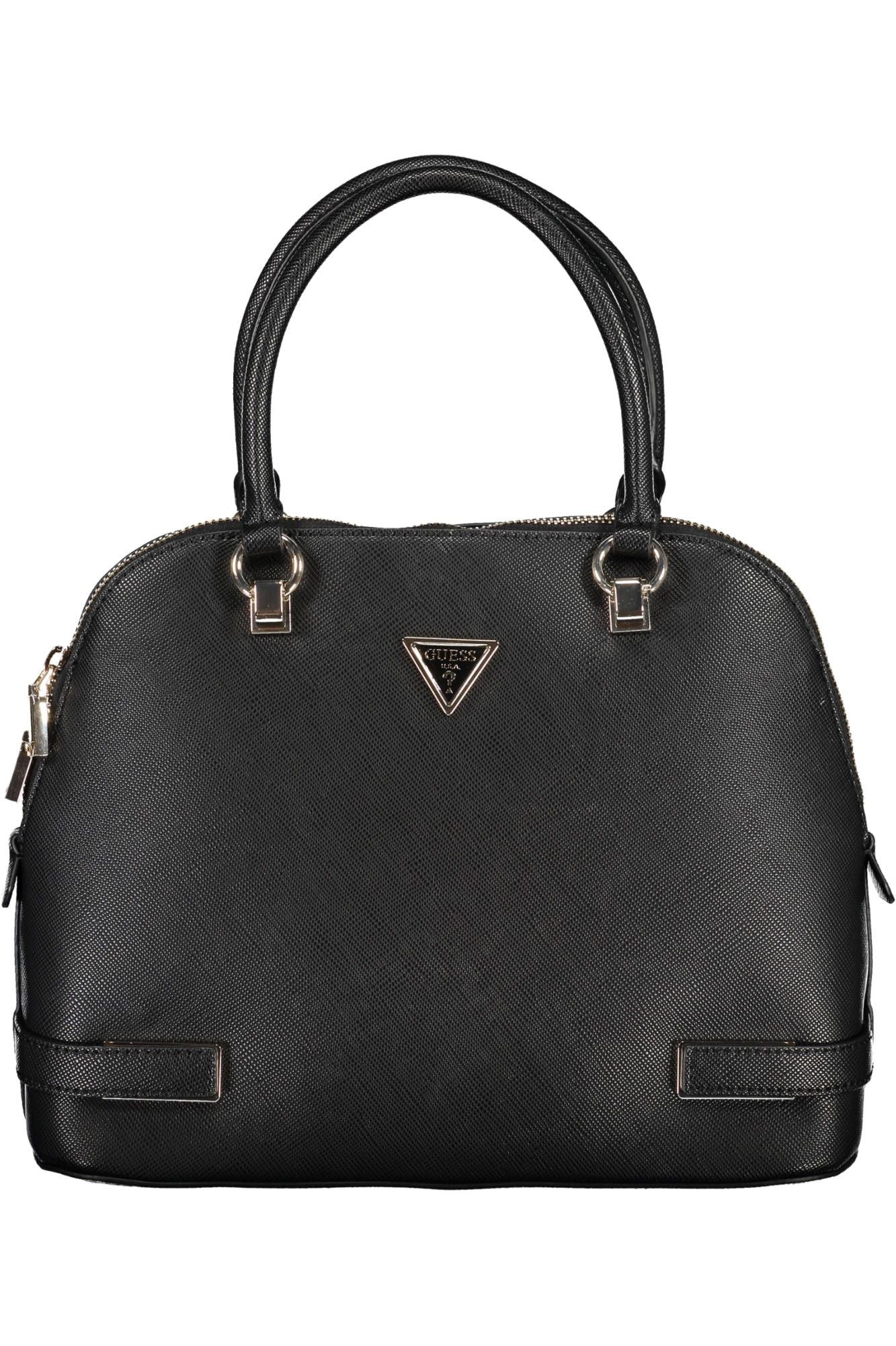 Guess Chic Black Guess Handbag with Contrasting Details - Luksusmuotia Guess Jeans - Tutustu YVES JAVANNI® 