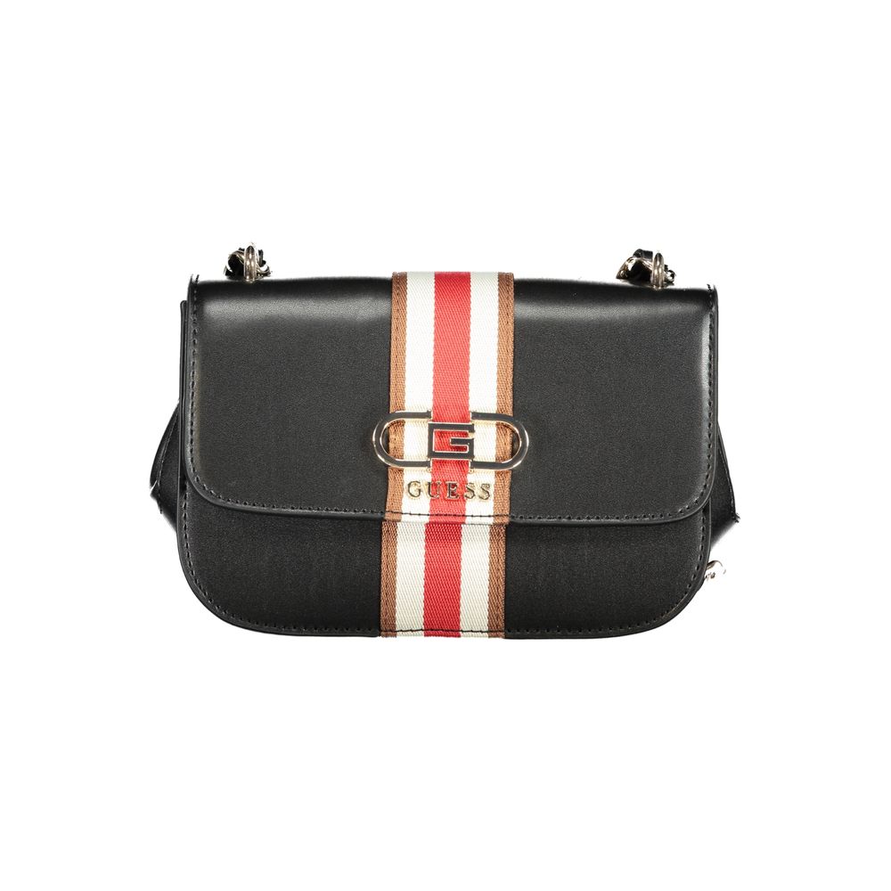 Guess Black Polyethylene Handbag - Luksusmuotia Guess Jeans - Tutustu YVES JAVANNI® 