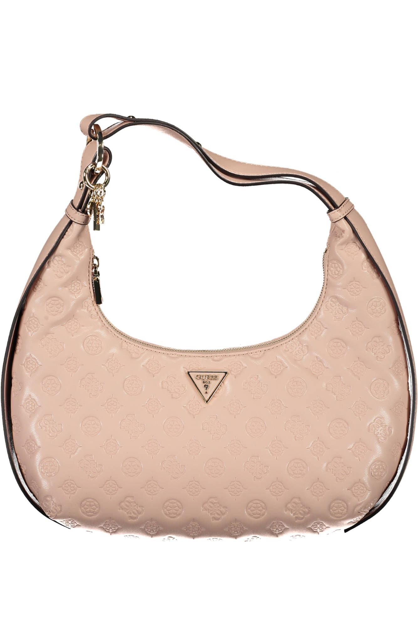 Guess Chic Pink Contrasting Details Shoulder Bag - Luksusmuotia Guess Jeans - Tutustu YVES JAVANNI® 