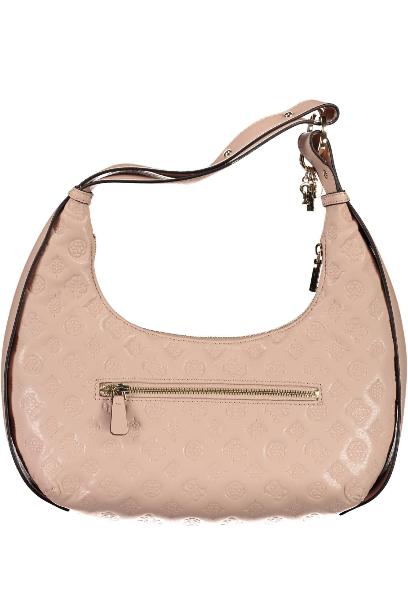 Guess Chic Pink Contrasting Details Shoulder Bag - Luksusmuotia Guess Jeans - Tutustu YVES JAVANNI® 