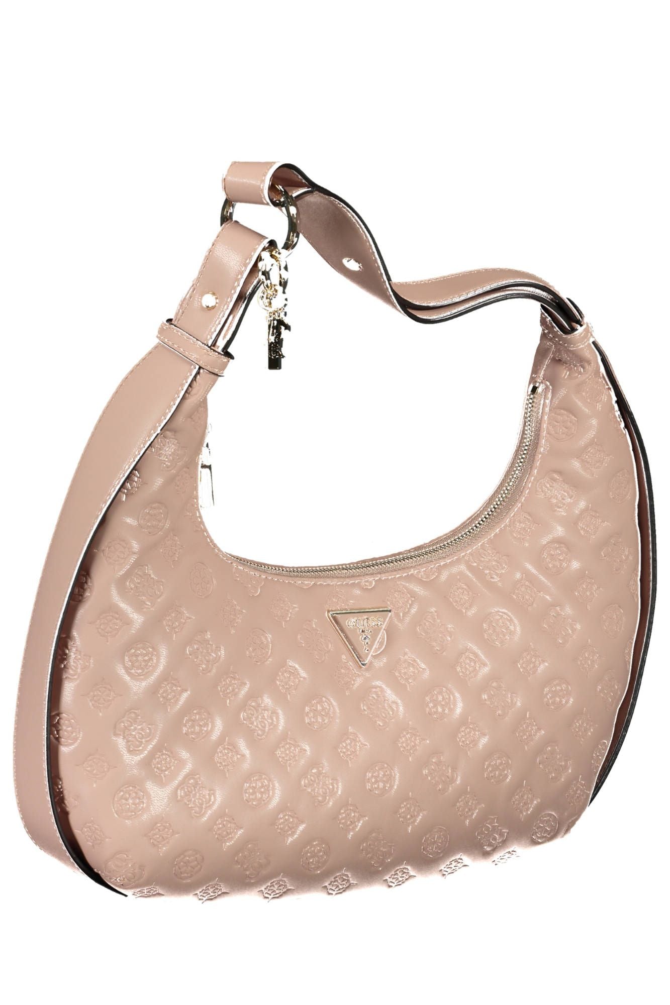 Guess Chic Pink Contrasting Details Shoulder Bag - Luksusmuotia Guess Jeans - Tutustu YVES JAVANNI® 