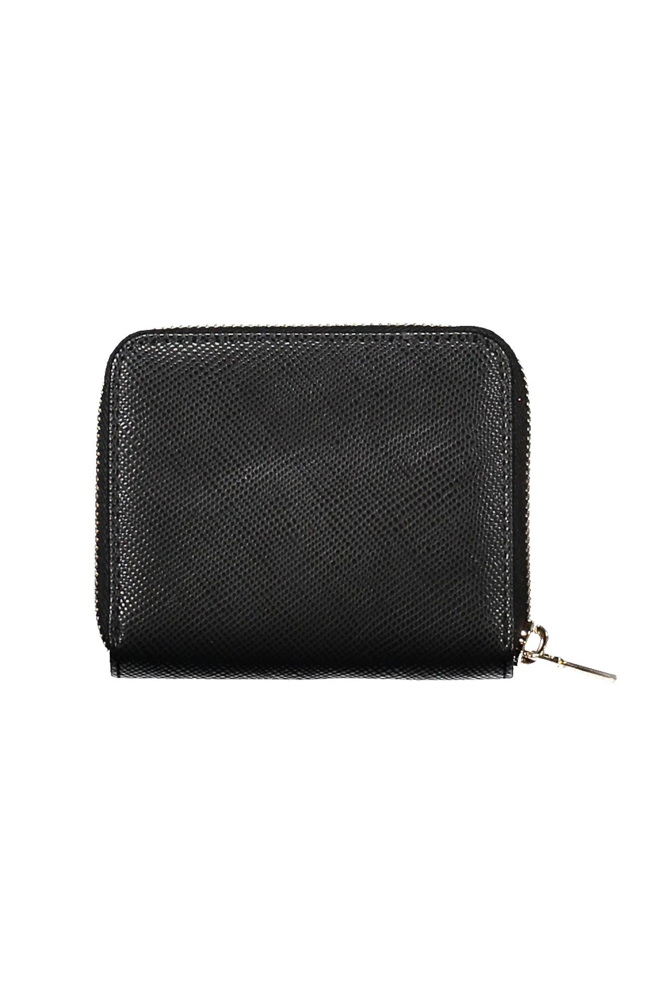 Guess Sleek Black Polyethylene Zip Wallet - Luksusmuotia Guess Jeans - Tutustu YVES JAVANNI® 