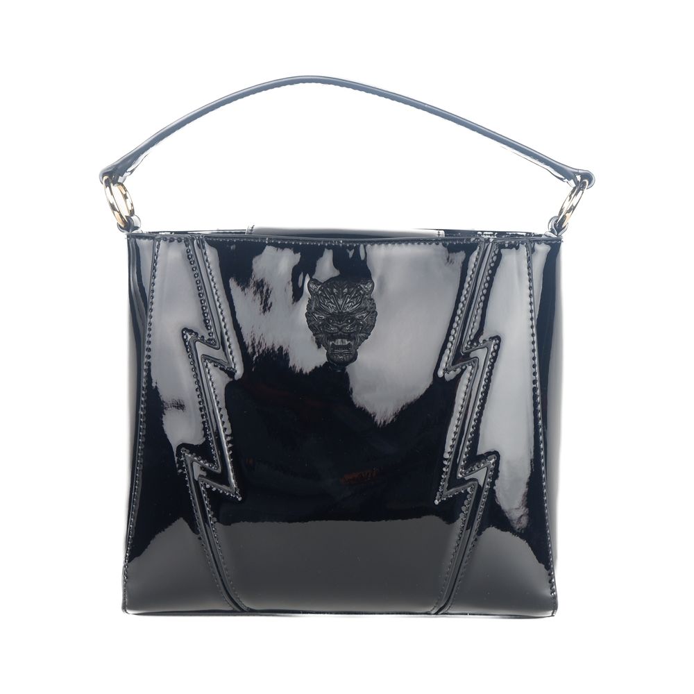 Plein Sport Sleek Patent Effect Crossbody Bag - Luksusmuotia Plein Sport - Tutustu YVES JAVANNI® 