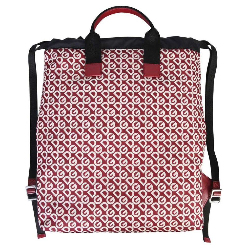 Dolce & Gabbana Red Polyamide Backpack - Luksusmuotia Dolce & Gabbana - Tutustu YVES JAVANNI® 