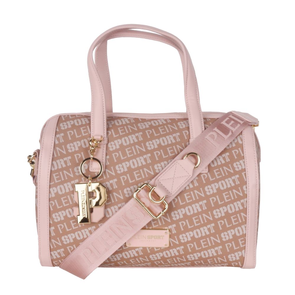 Plein Sport Chic Pink Eco-Leather Crossbody Bag - Luksusmuotia Plein Sport - Tutustu YVES JAVANNI® 