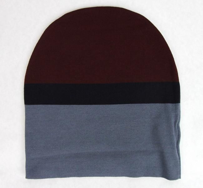 Gucci Unisex Burgundy Blue Wool Beanie Medium Knit Cap - Luksusmuotia Gucci - Tutustu YVES JAVANNI® 