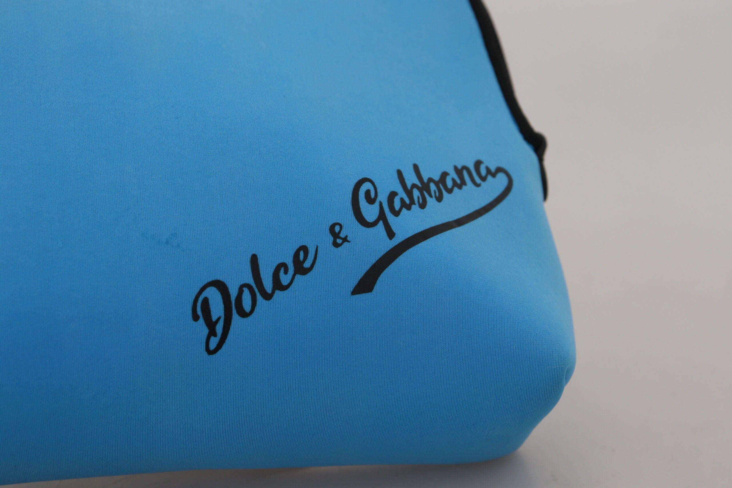 Dolce & Gabbana Elegant Blue Polyamide Pouch Bag - Luksuslaukut ja asusteet Dolce & Gabbana - Tutustu YVES JAVANNI® 