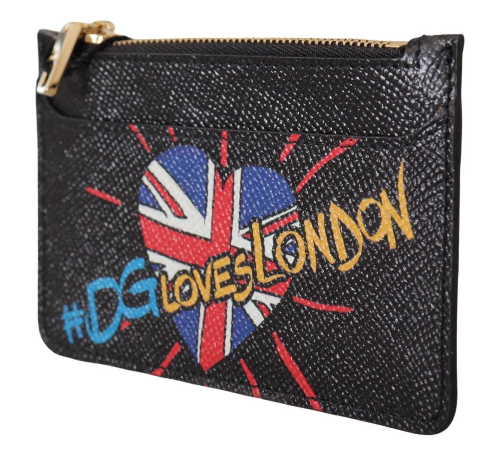 Dolce & Gabbana Elegant Leather Coin Wallet with Zip Closure - Luksuslaukut ja asusteet Dolce & Gabbana - Tutustu YVES JAVANNI® 