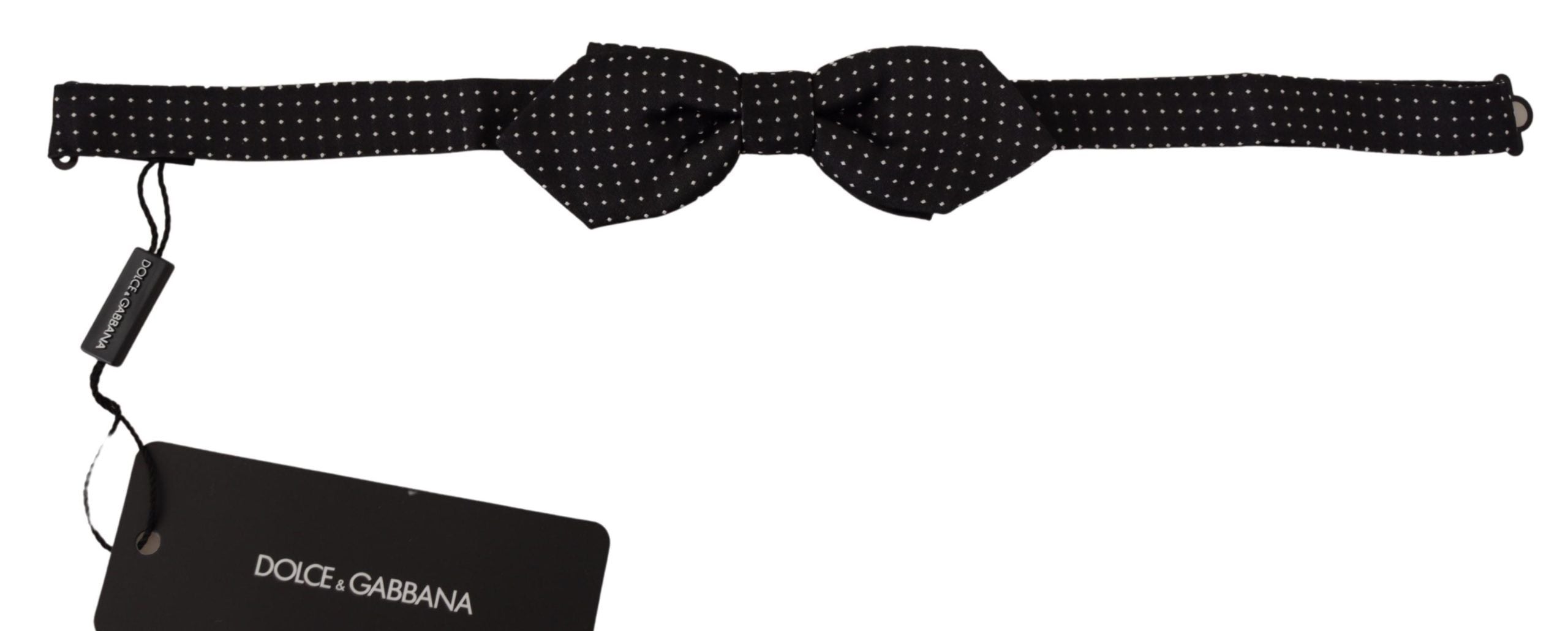 Dolce & Gabbana Exquisite Silk Polka Dot Bow Tie - Luksuslaukut ja asusteet Dolce & Gabbana - Tutustu YVES JAVANNI® 