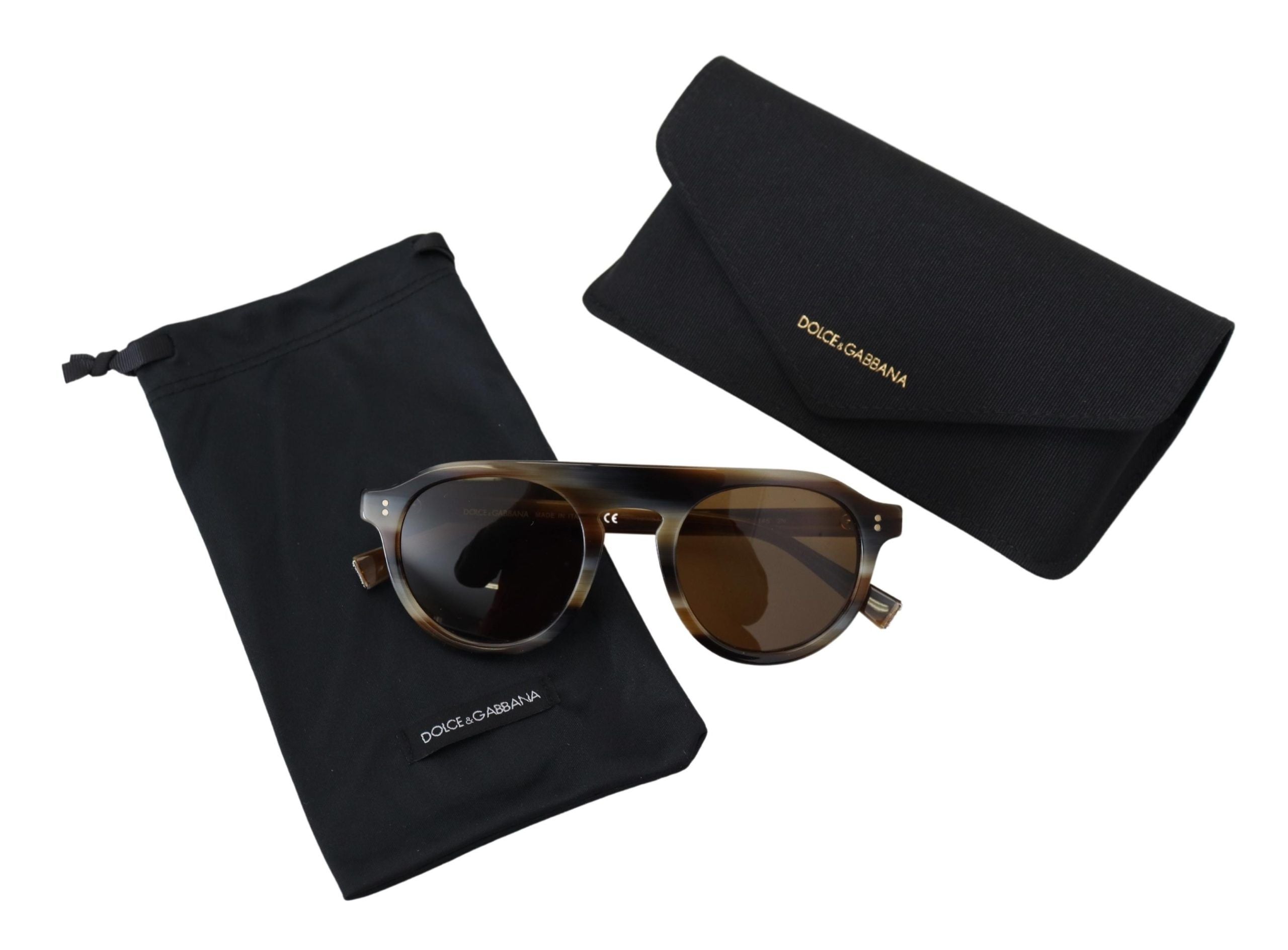 Dolce & Gabbana Timeless Tortoiseshell Unisex Sunglasses - Luksuslaukut ja asusteet Dolce & Gabbana - Tutustu YVES JAVANNI® 