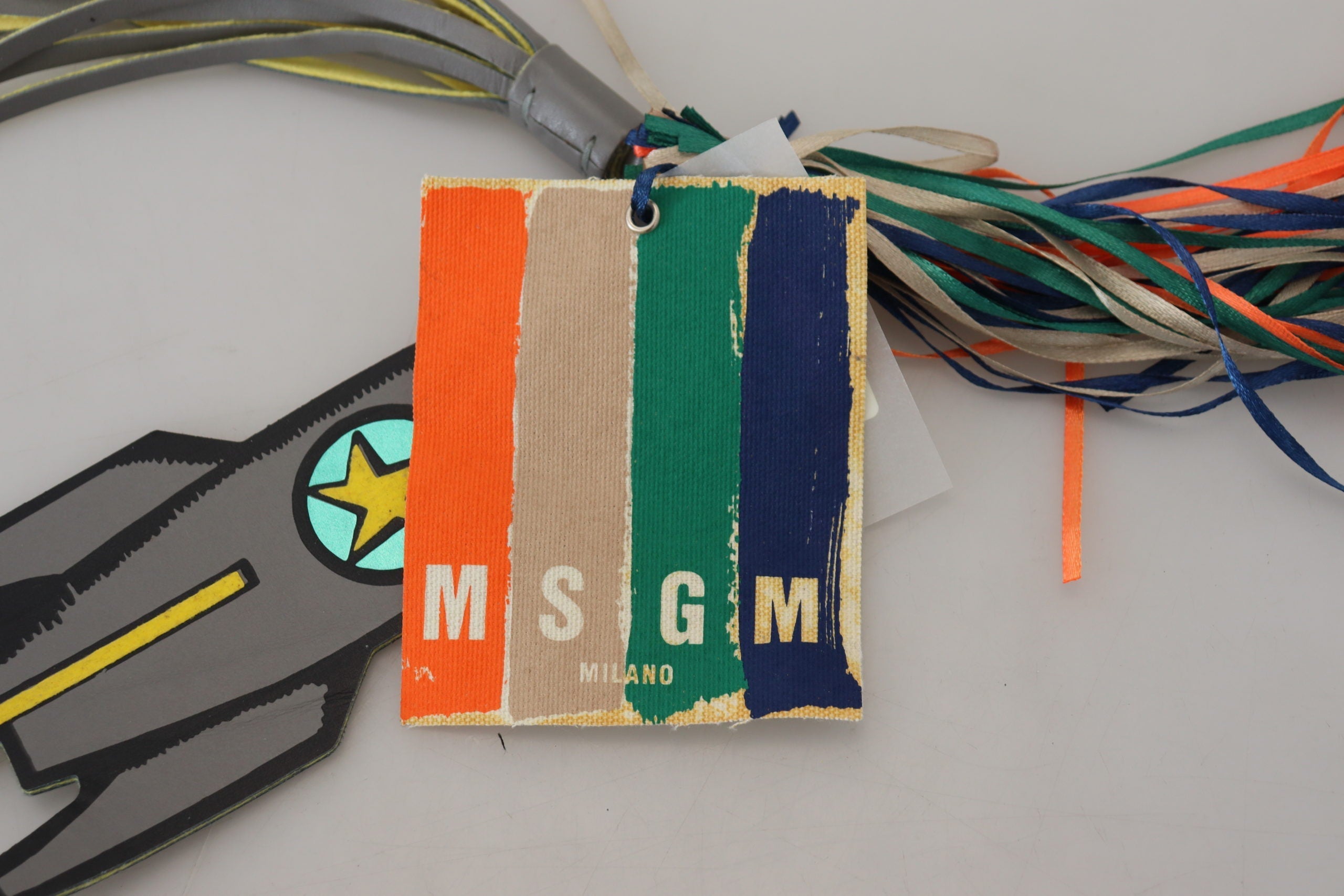 MSGM Chic Multicolor Keychain & Bag Charms - Luksuslaukut ja asusteet MSGM - Tutustu YVES JAVANNI® 