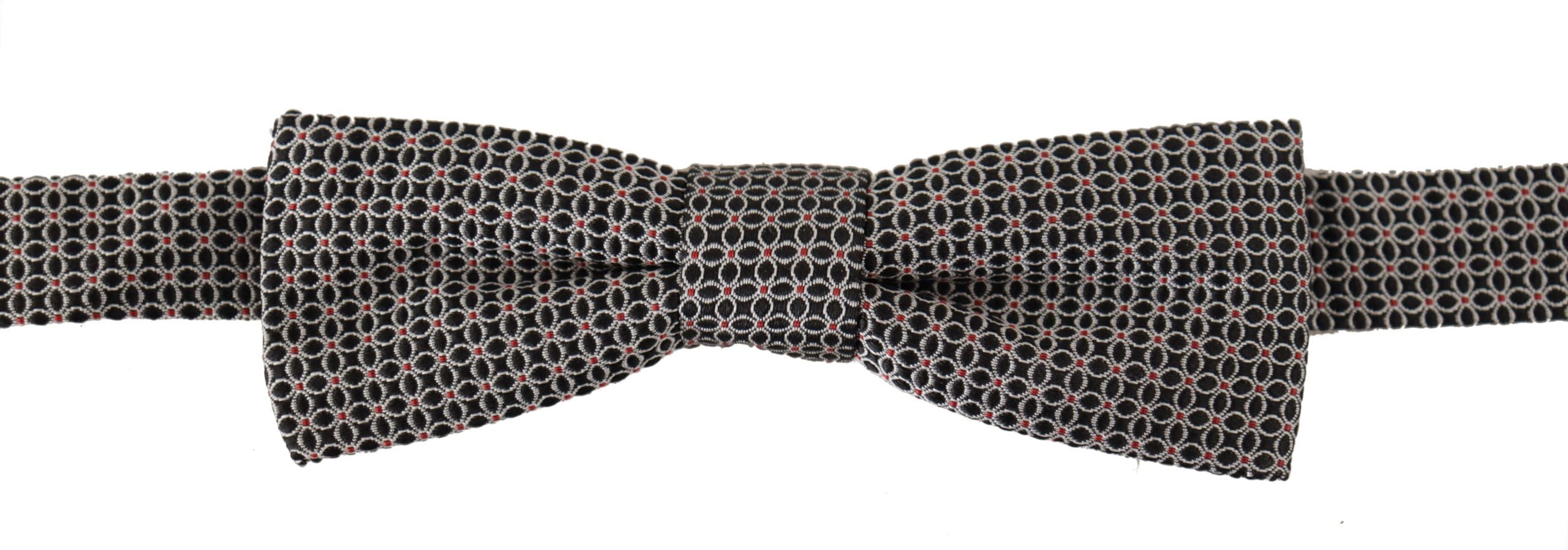 Dolce & Gabbana Elegant Black Silk Bow Tie - Luksuslaukut ja asusteet Dolce & Gabbana - Tutustu YVES JAVANNI® 