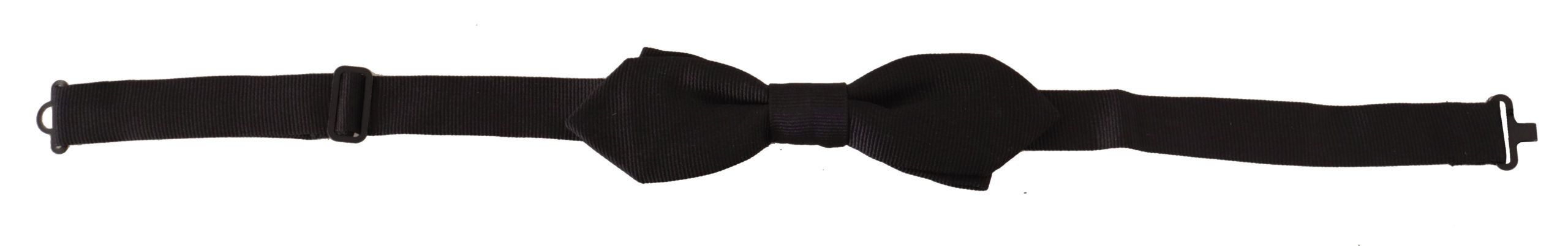 Dolce & Gabbana Elegant Black Silk Bow Tie - Luksuslaukut ja asusteet Dolce & Gabbana - Tutustu YVES JAVANNI® 